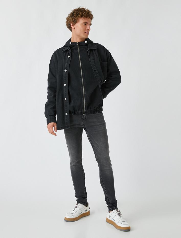  Skinny Fit Kot Pantolon - Michael Jean