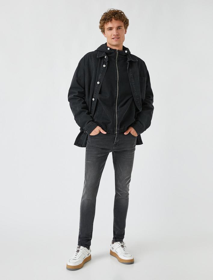  Skinny Fit Kot Pantolon - Michael Jean