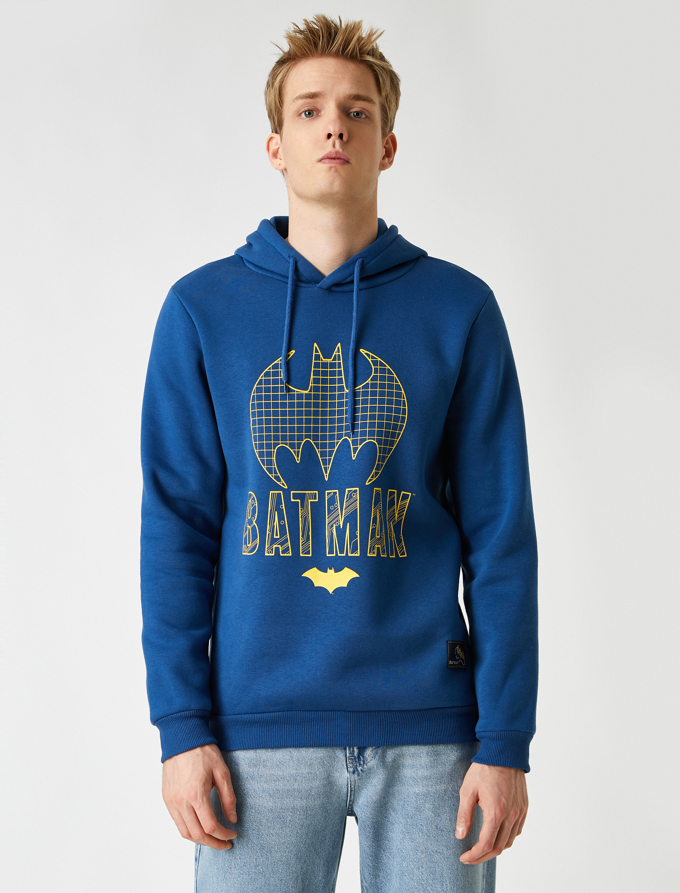   Batman Kapüşonlu Sweatshirt Lisanslı Baskılı