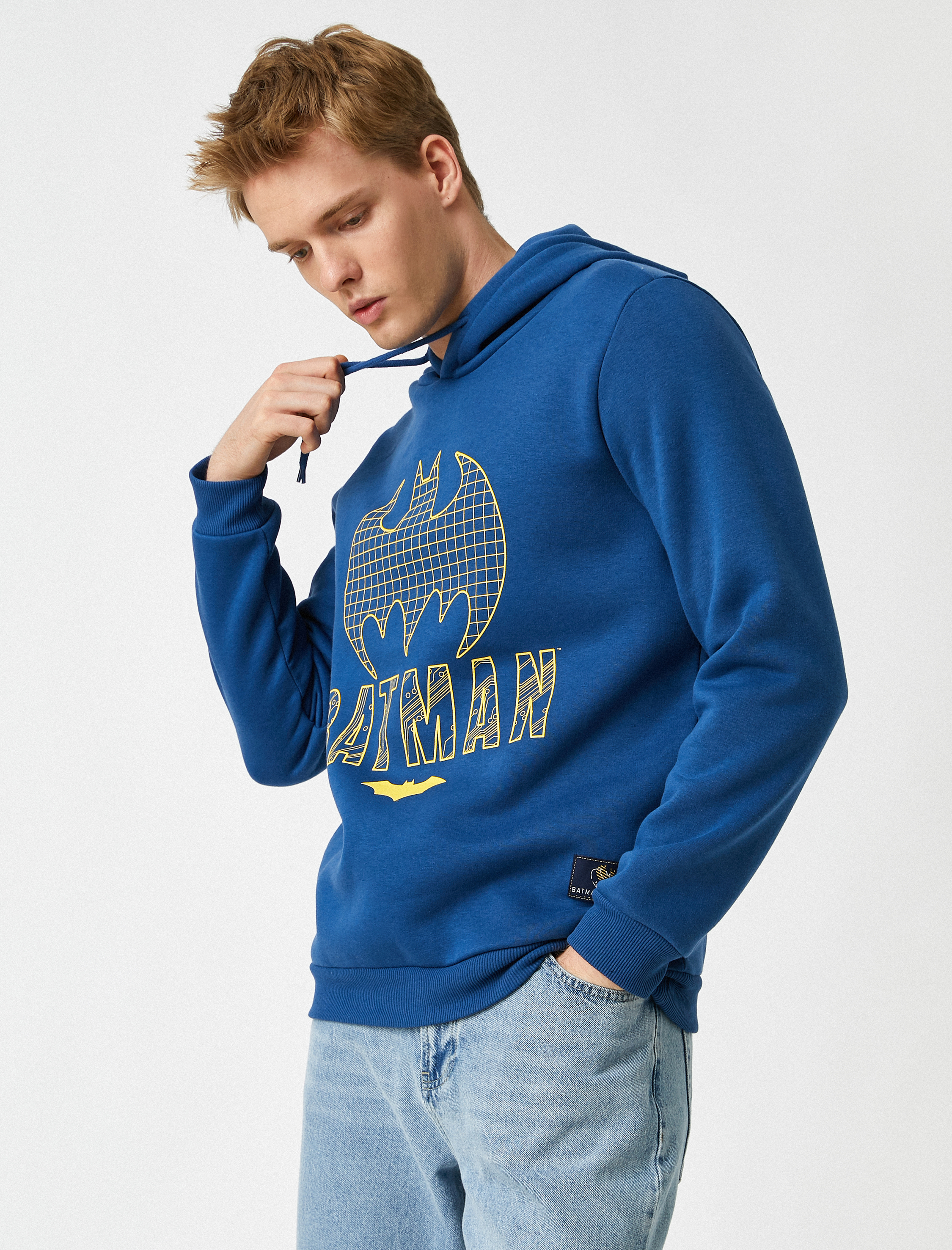   Batman Kapüşonlu Sweatshirt Lisanslı Baskılı