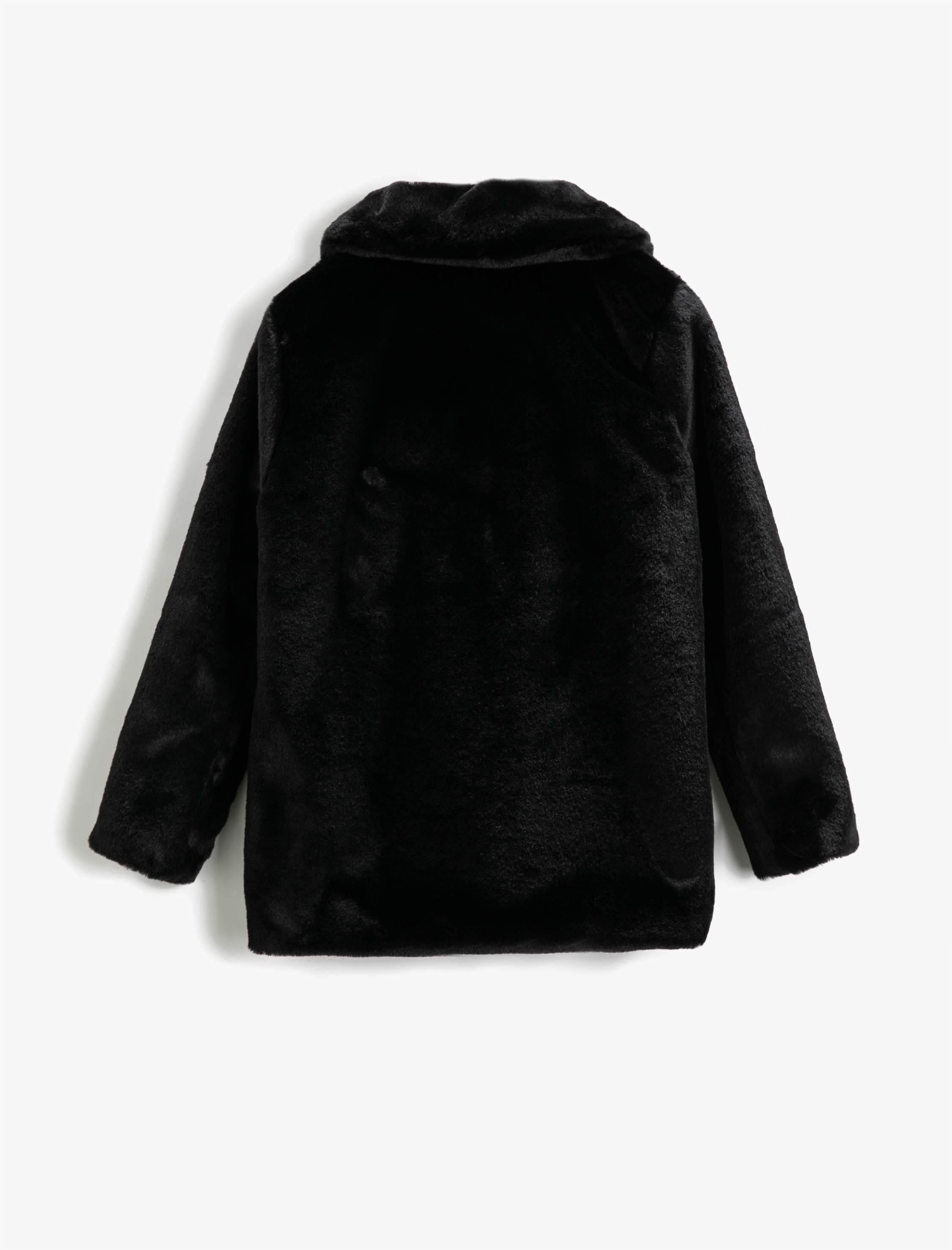  Kız Çocuk Suni Kürk Kaban Bebe Yaka