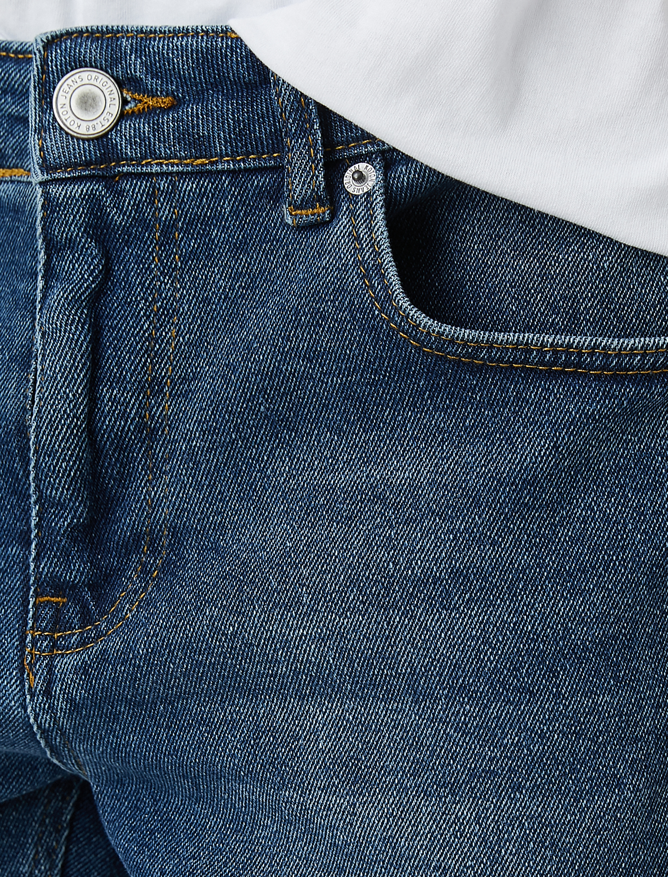   Kot Şort Katlı Paça Detaylı