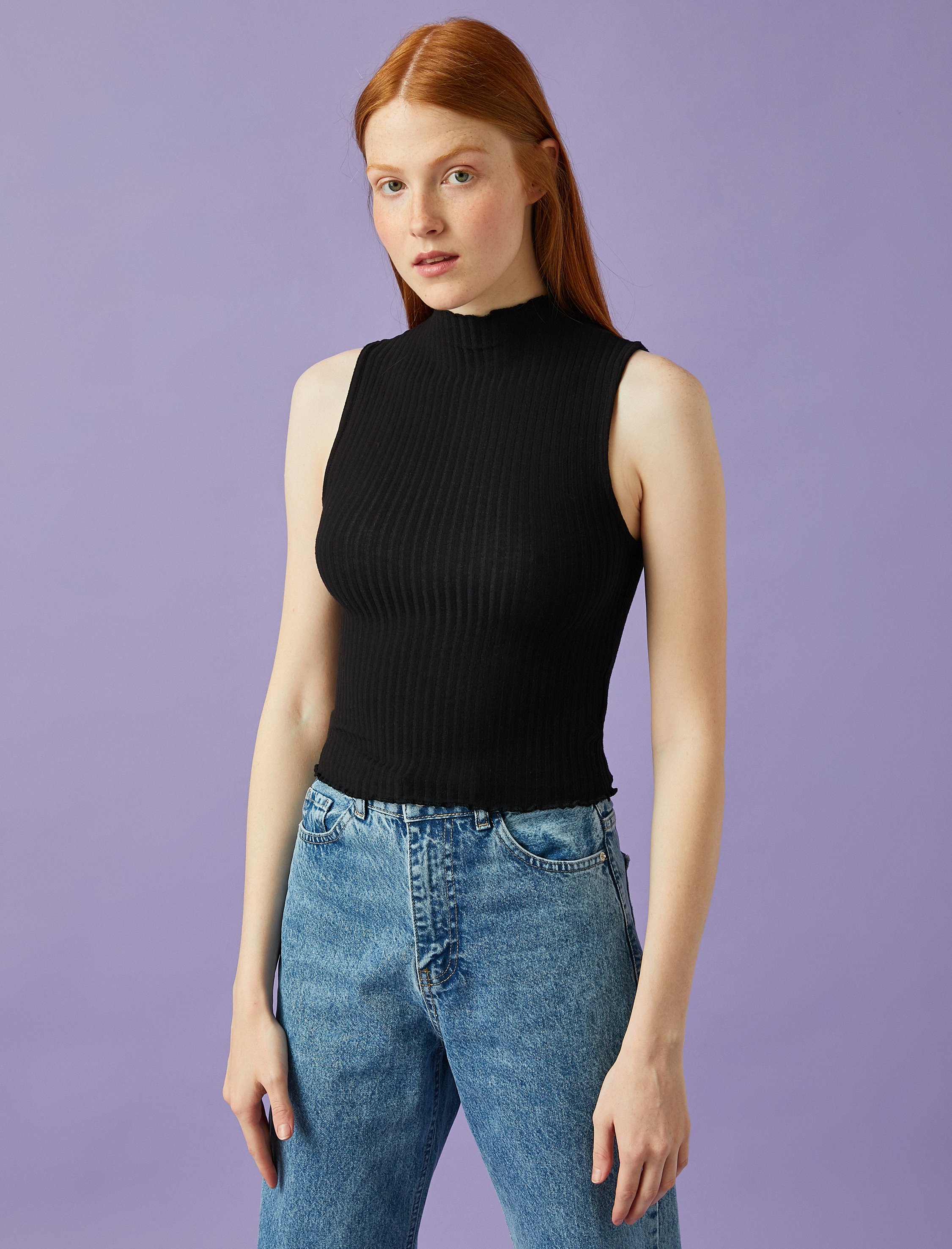   Fitilli Atlet Halter Yaka