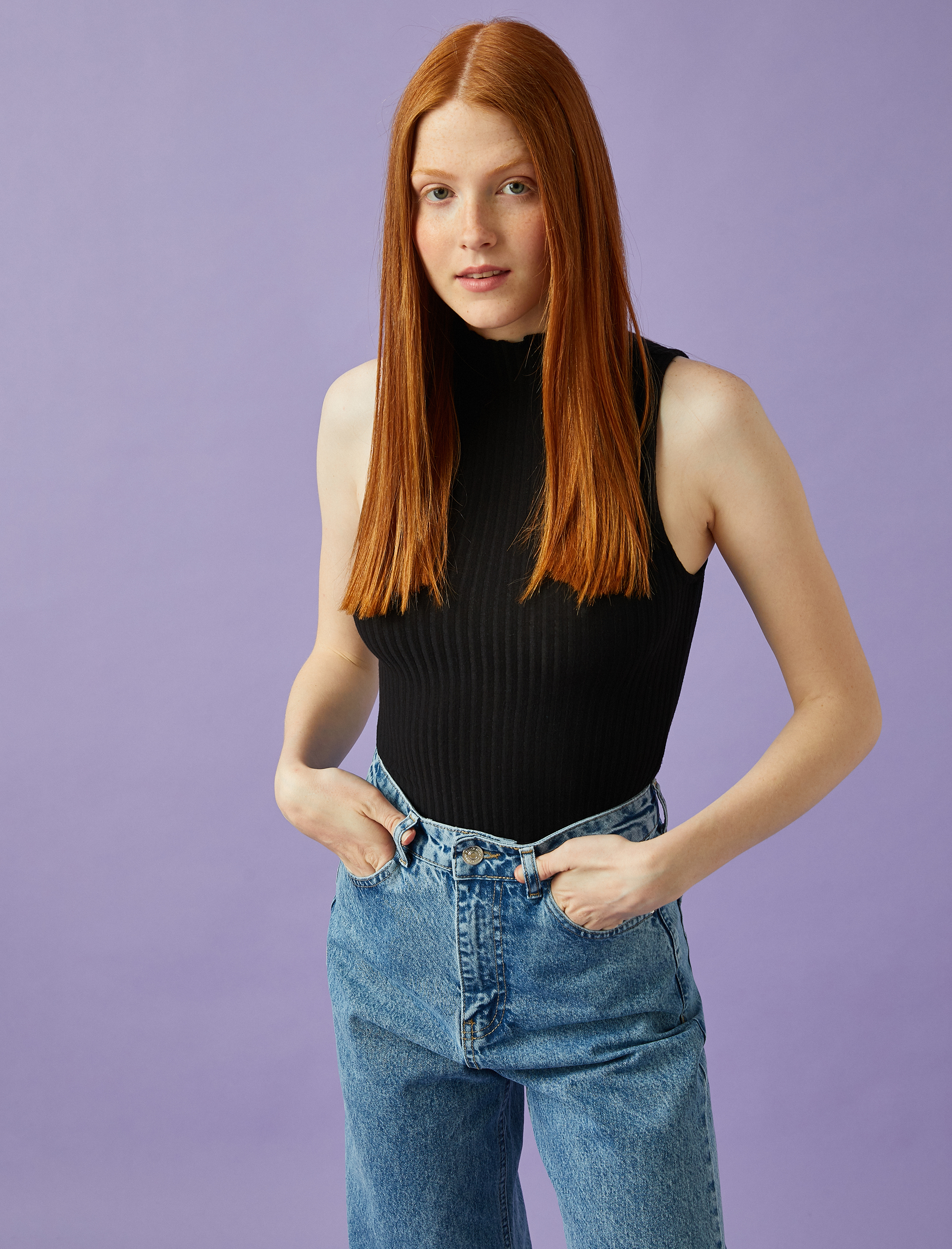   Fitilli Atlet Halter Yaka