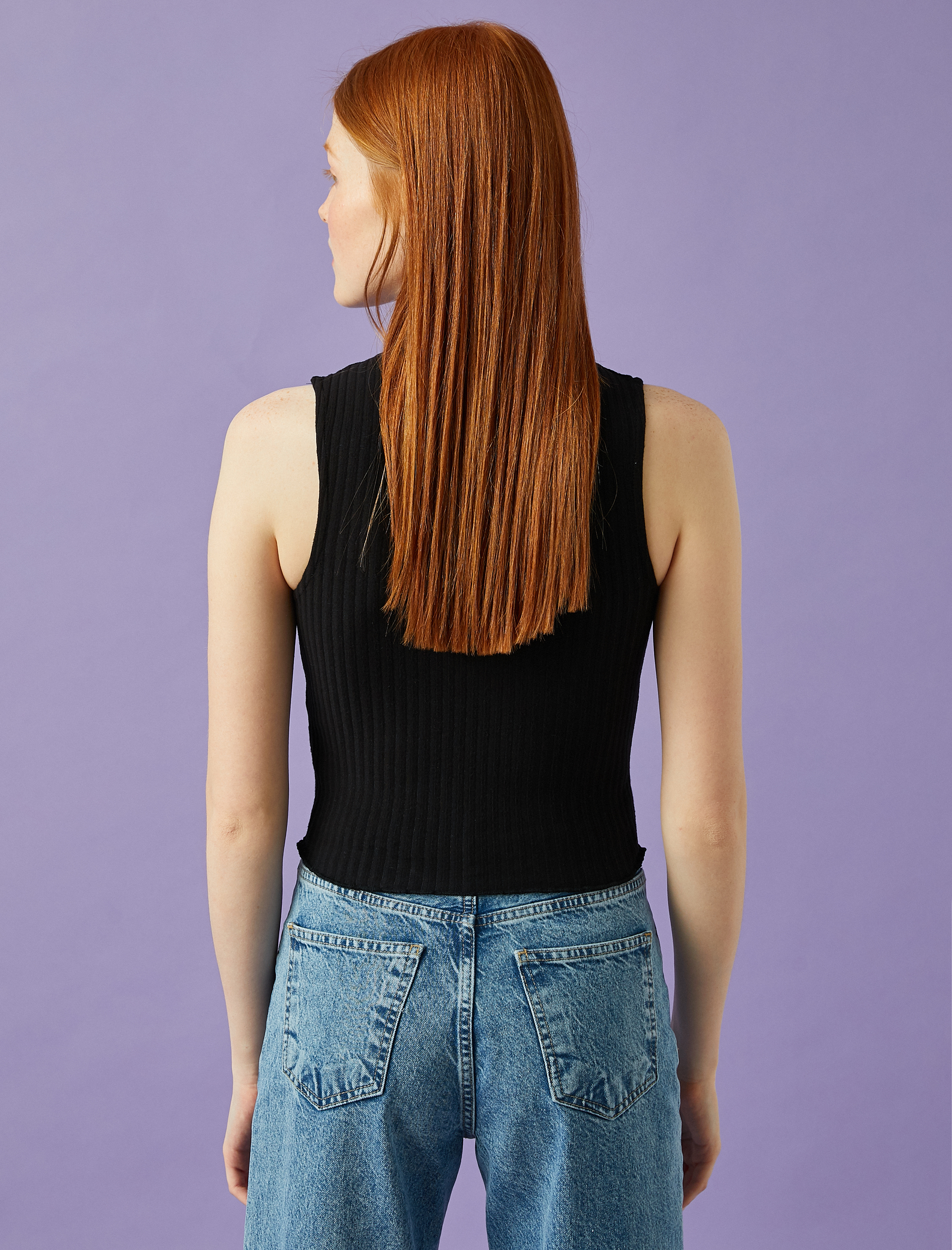   Fitilli Atlet Halter Yaka