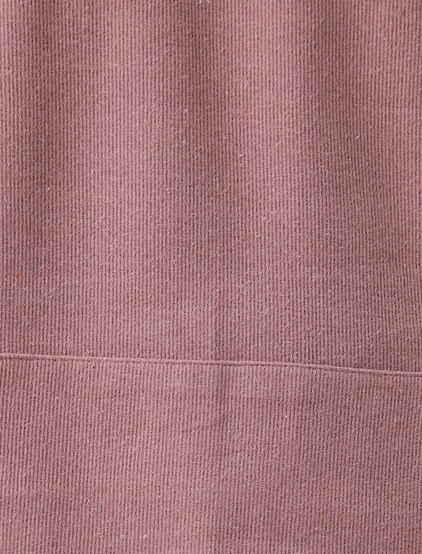   Fitilli Kapüşonlu Sweatshirt