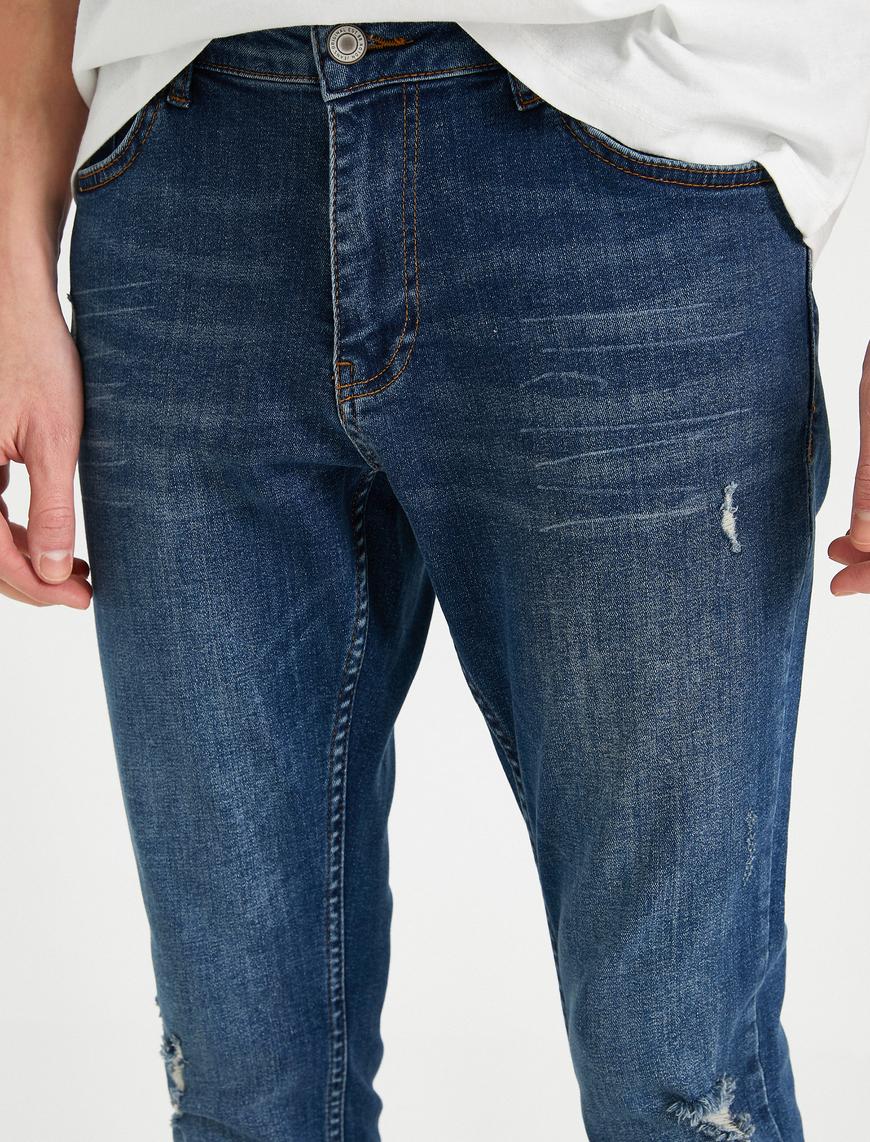   Super Skinny Fit Kot Pantolon - Justin Jean
