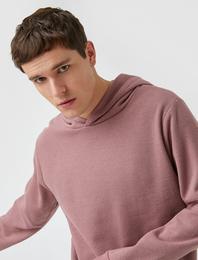 Fitilli Kapüşonlu Sweatshirt