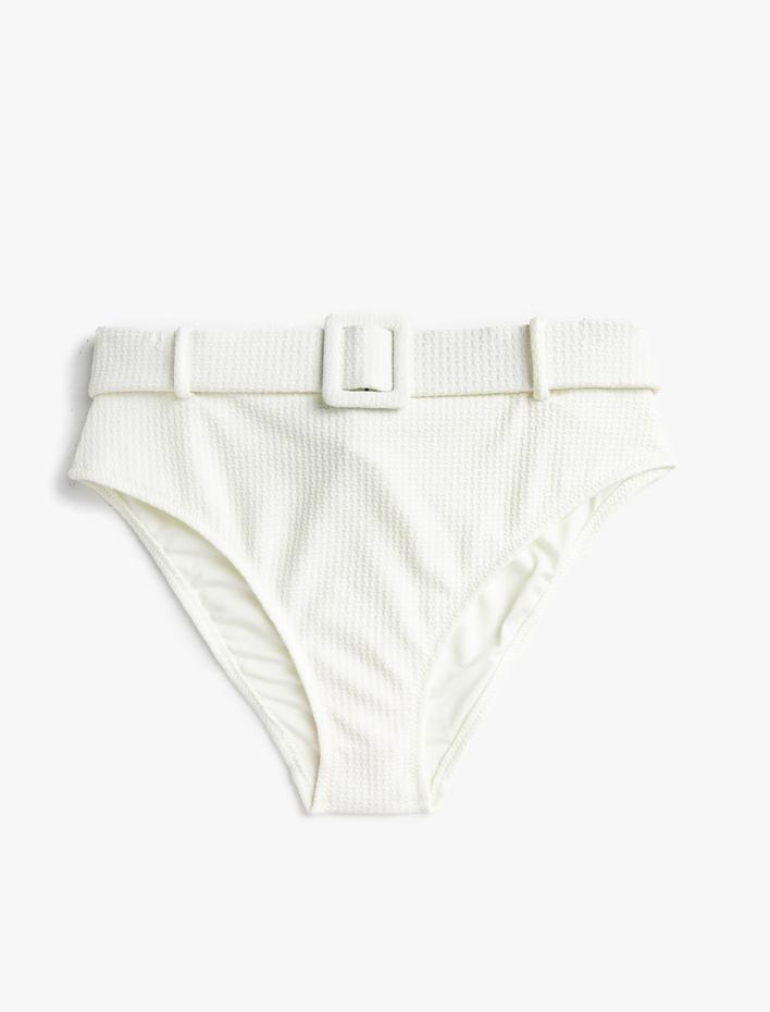  Yüksek Bel Kemerli Bikini Altı