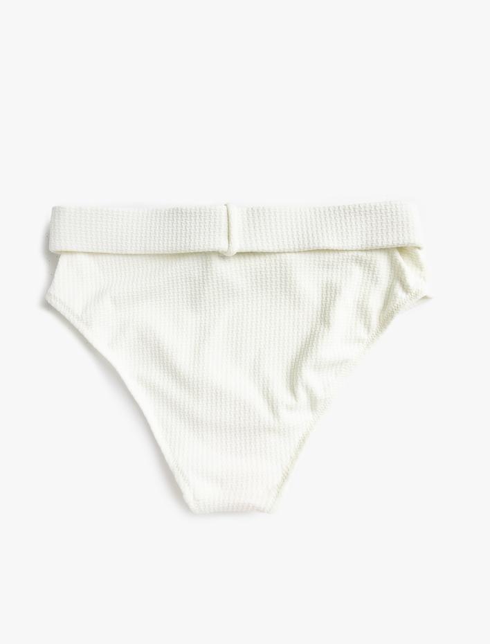  Yüksek Bel Kemerli Bikini Altı