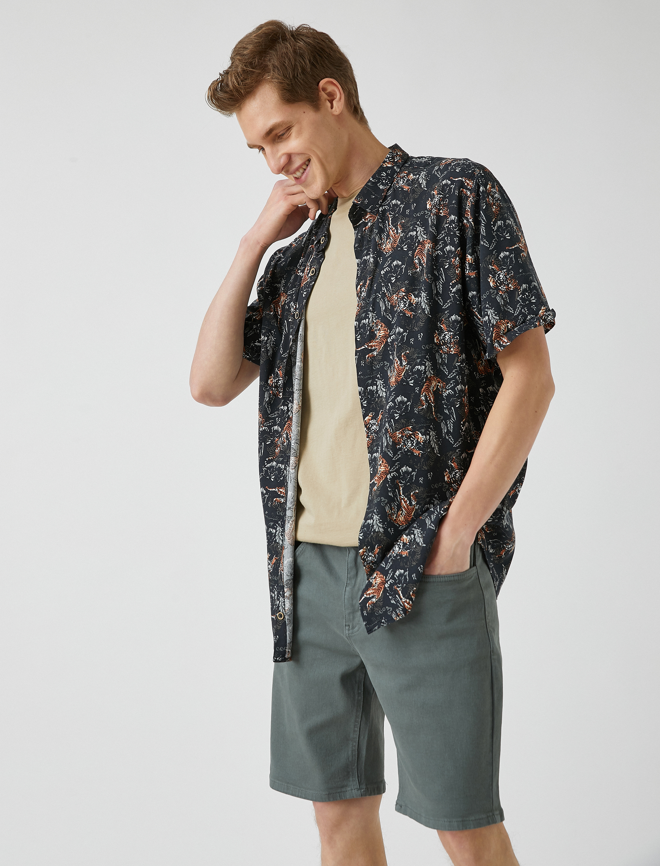   Basic Gabardin Şort