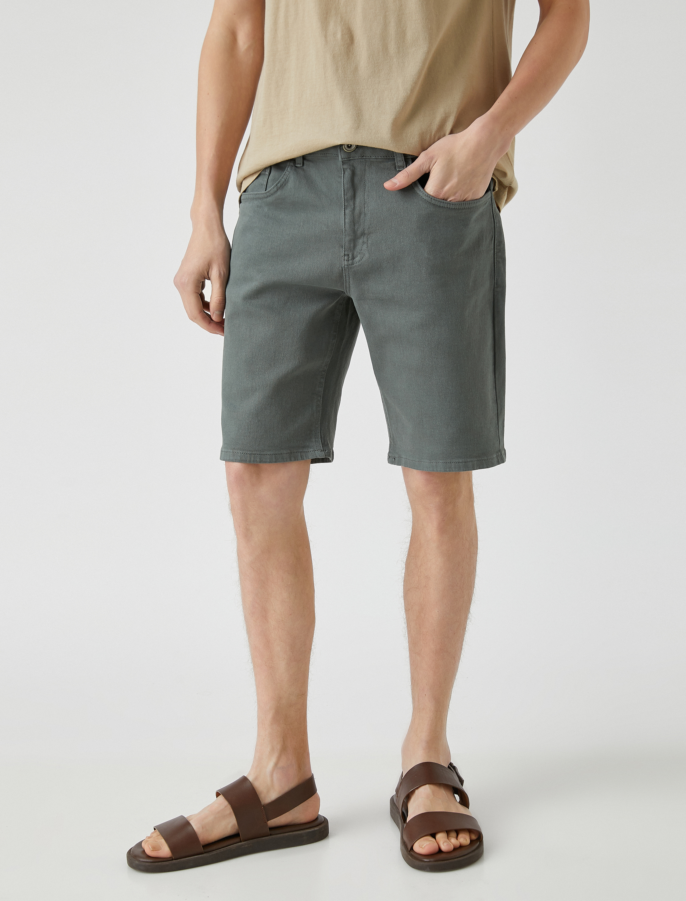   Basic Gabardin Şort