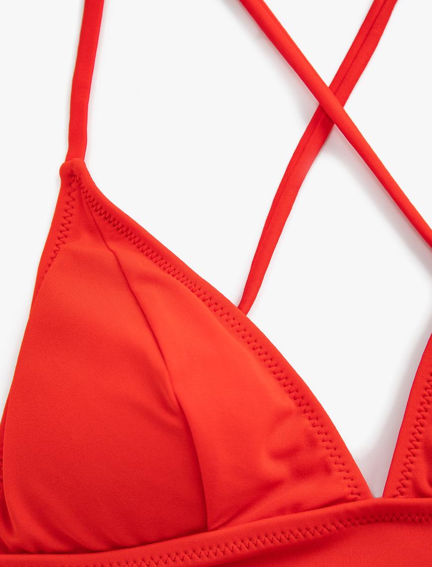  Bralet Bikini Üstü Sırtı Bağlamalı