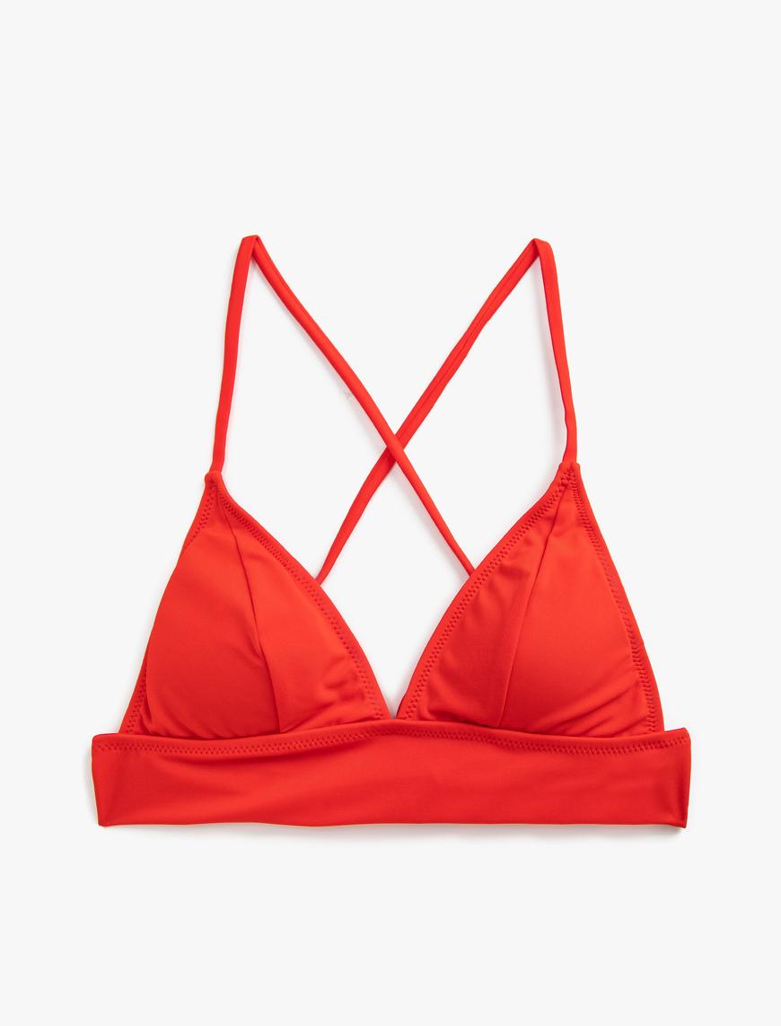   Bralet Bikini Üstü Sırtı Bağlamalı