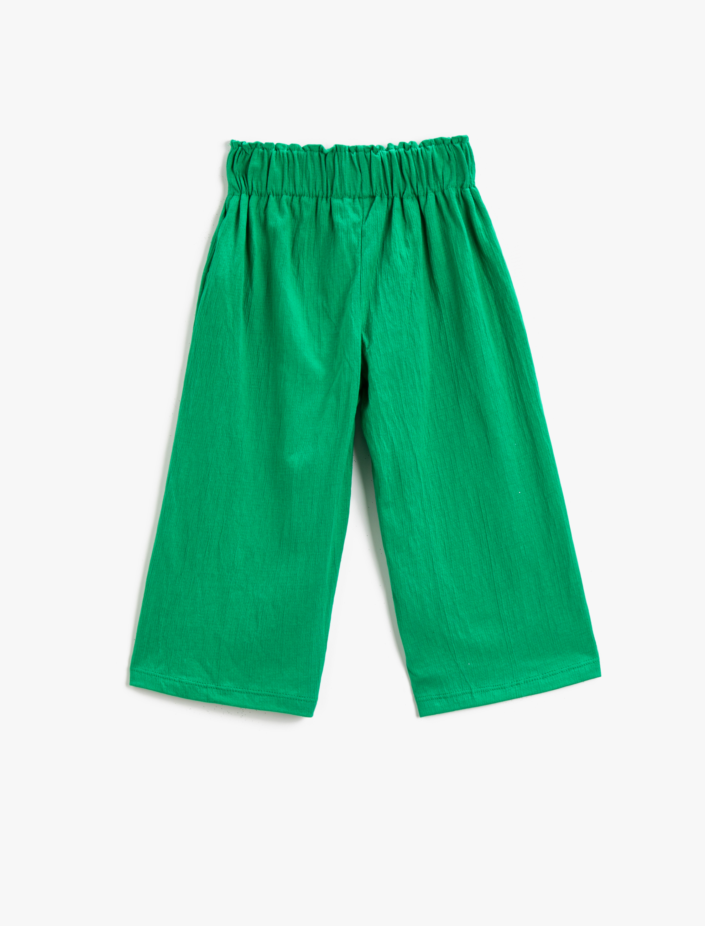  Kız Çocuk Basic Geniş Paça Pantolon