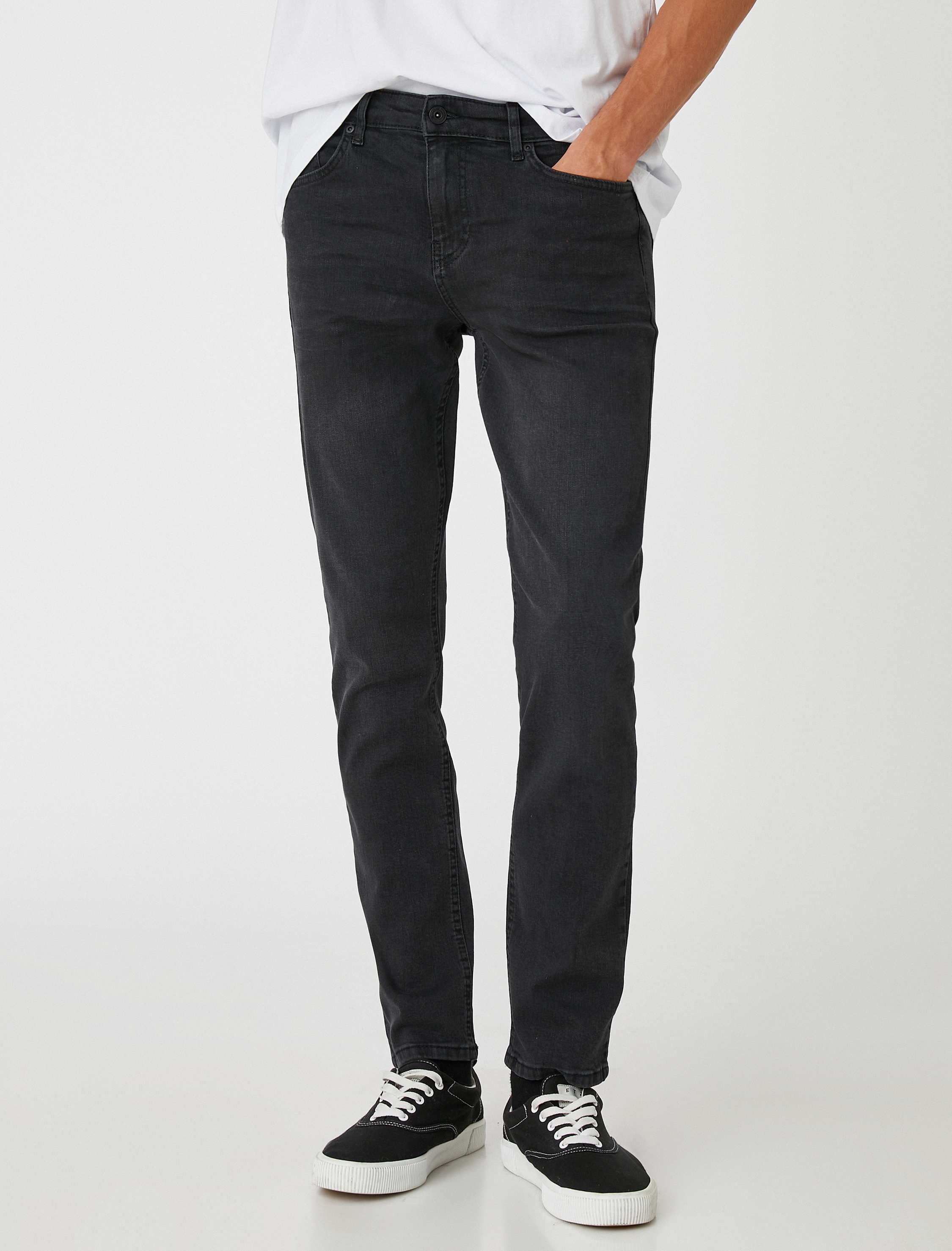 Slim Fit Kot Pantolon - Brad Jean