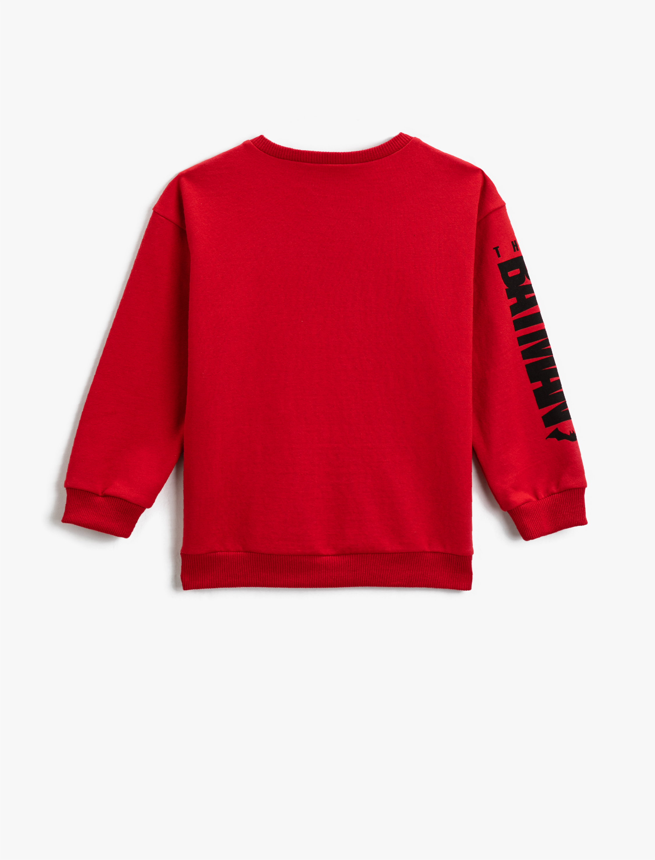  Erkek Çocuk Batman Sweatshirt Baskılı Lisanslı