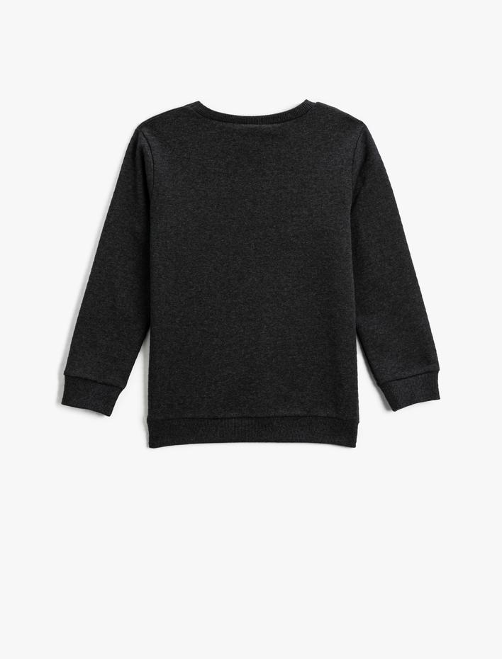 Erkek Çocuk Superman Baskılı Sweatshirt Lisanslı
