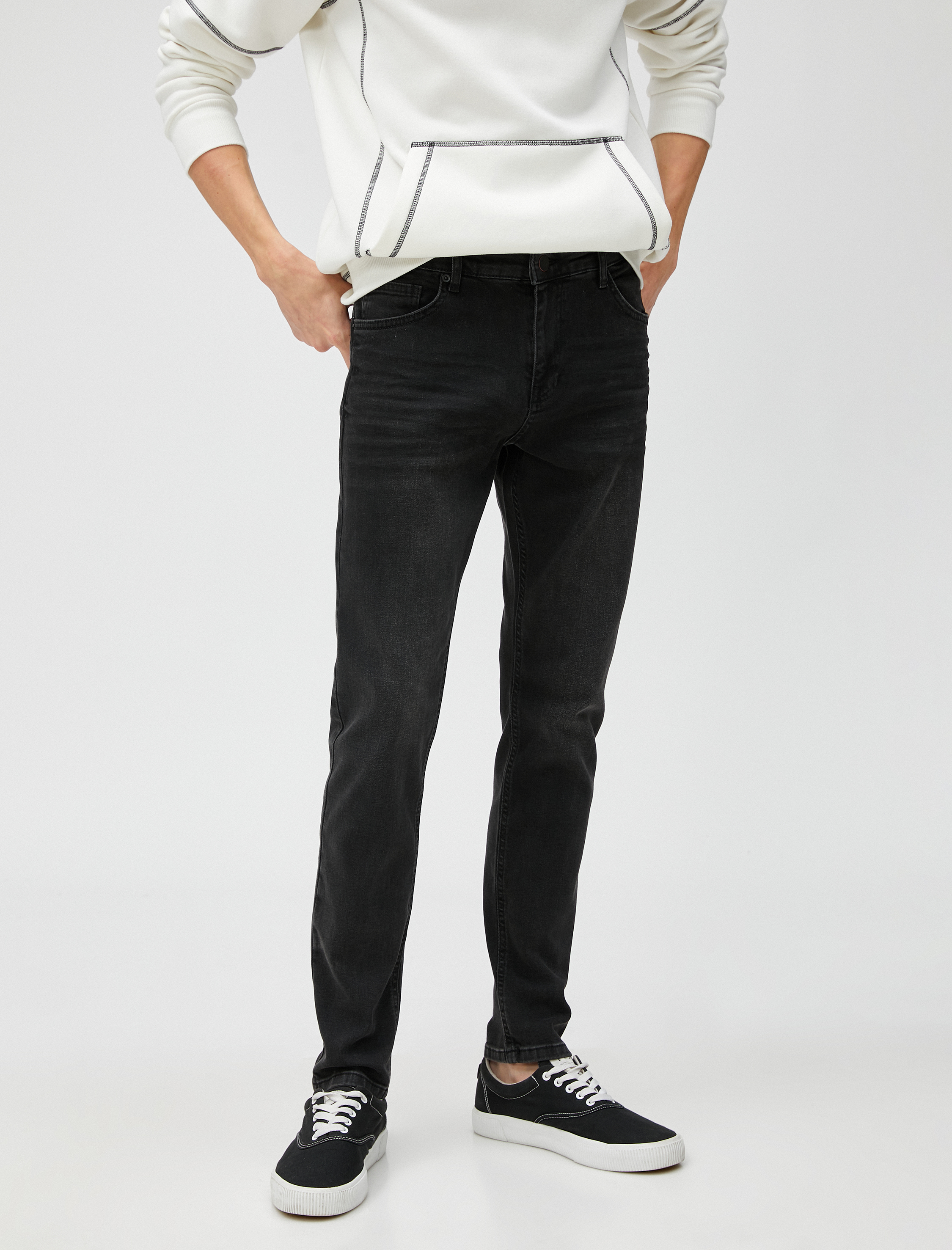   Skinny Fit Kot Pantolon - Michael Jean