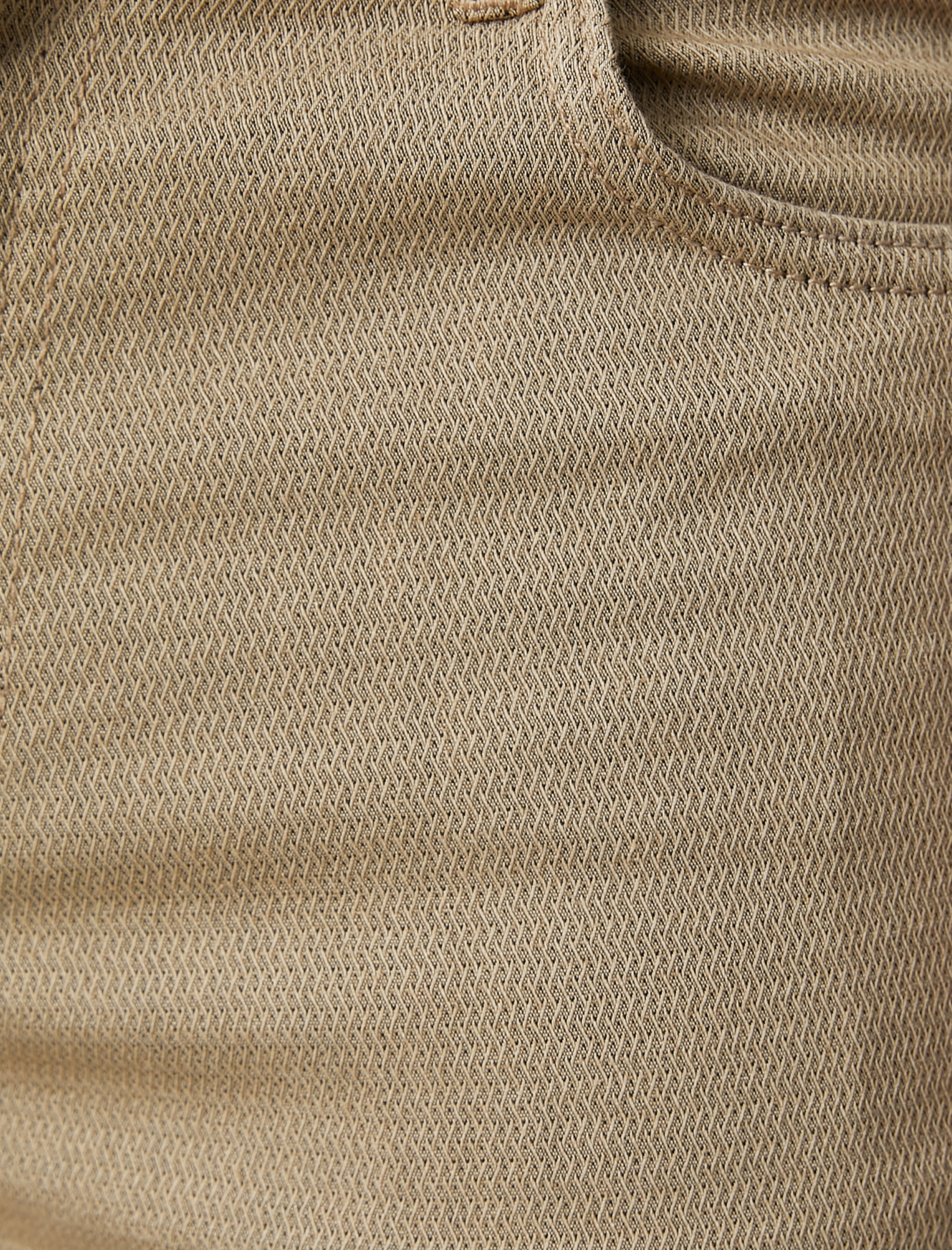   Dar Kesim Pantolon 5 Cepli Düğmeli Dokulu