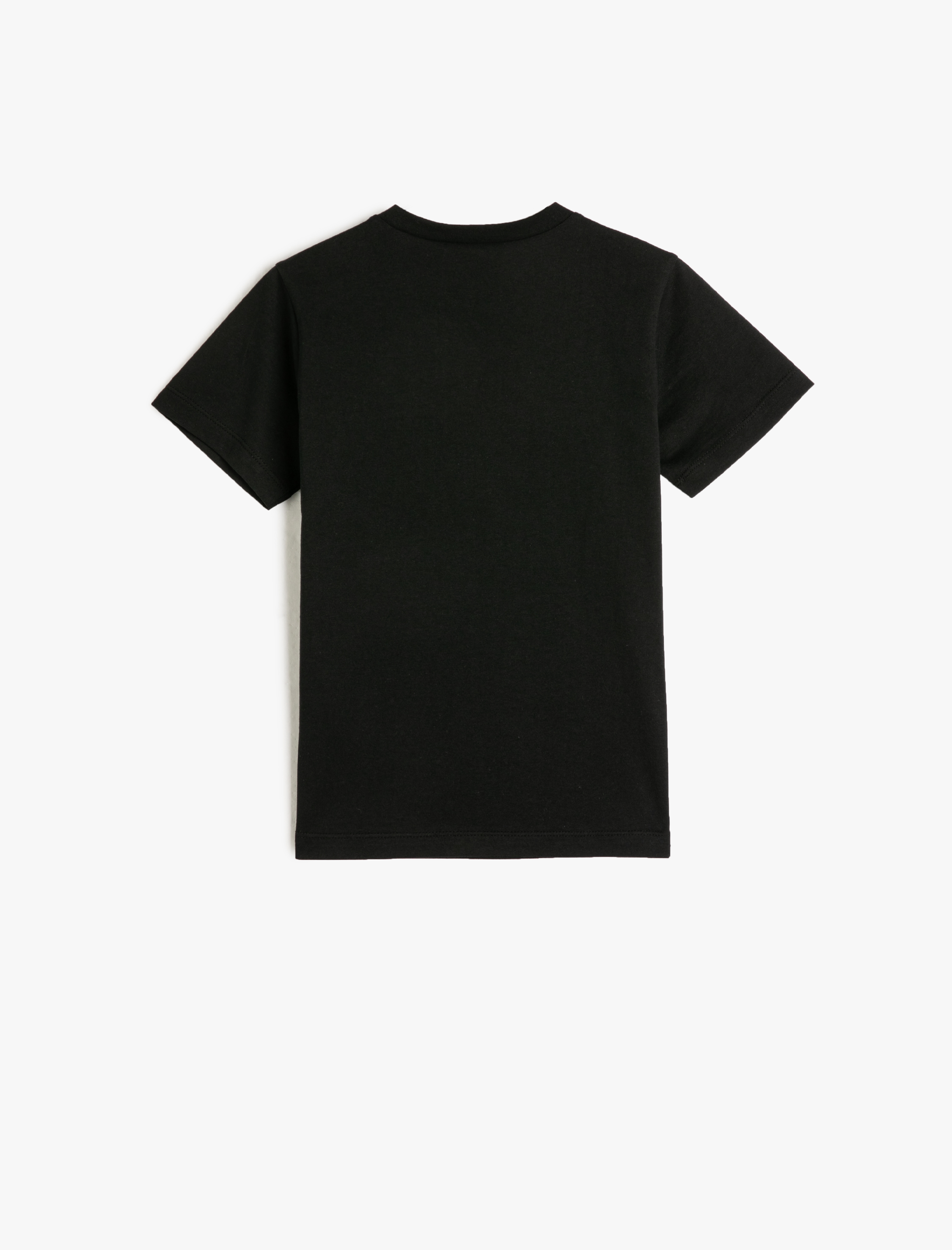  Erkek Çocuk Batman Tişört Lisanslı Pamuklu Kısa Kollu Bisiklet Yaka