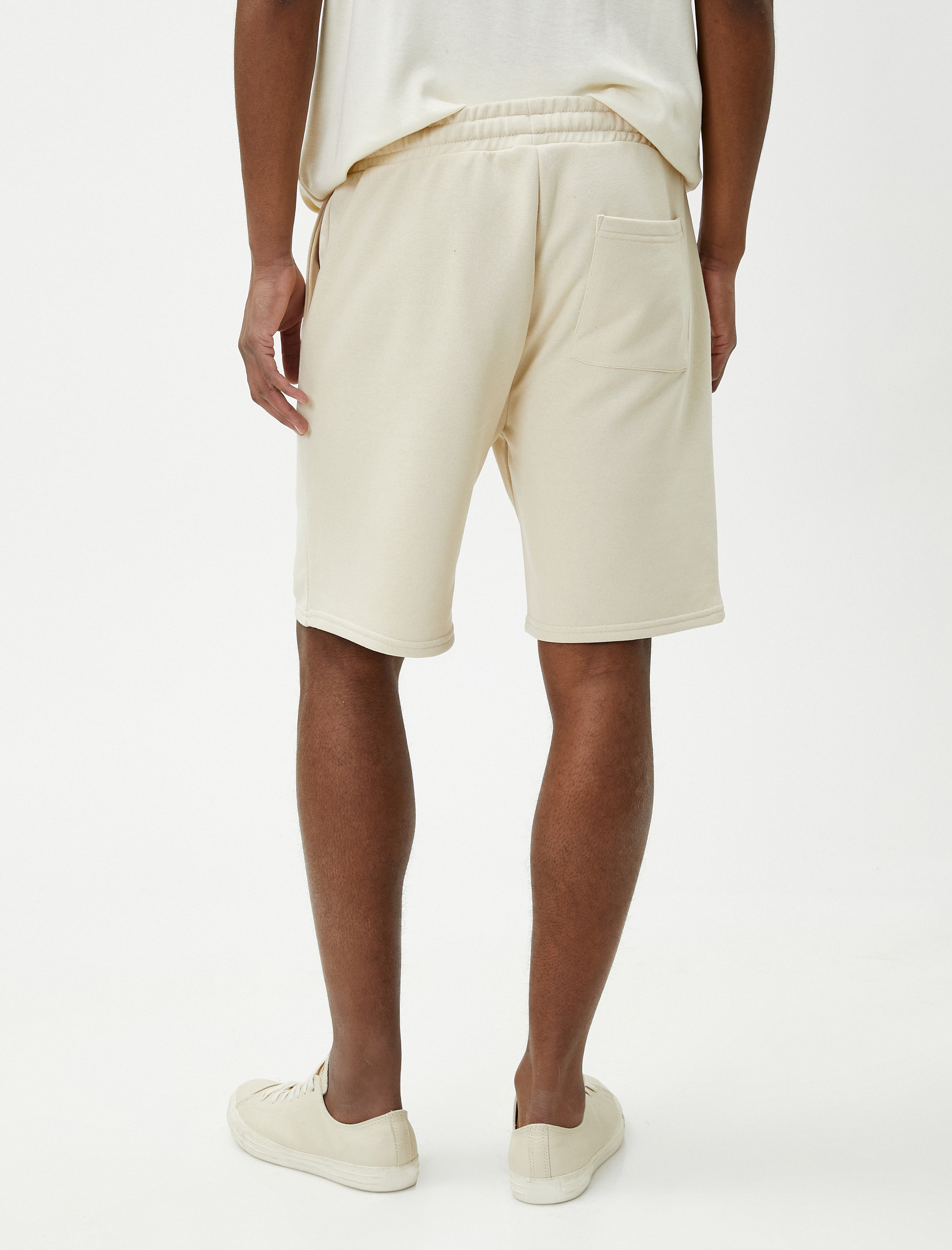   Kolej Şort Beli Bağcıklı Cep Detaylı Baskılı