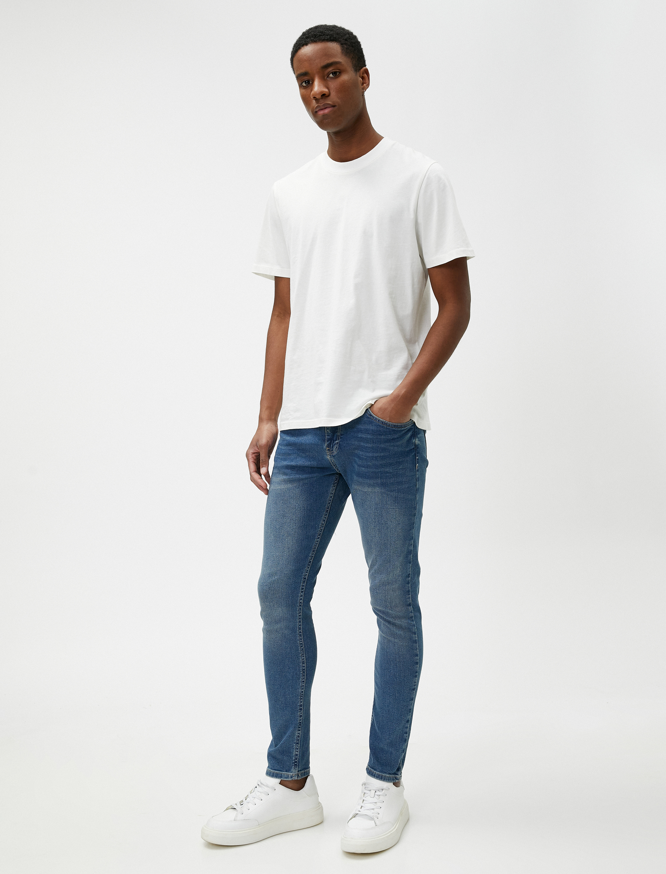   Super Skinny Fit Kot Pantolon - Justin Jean