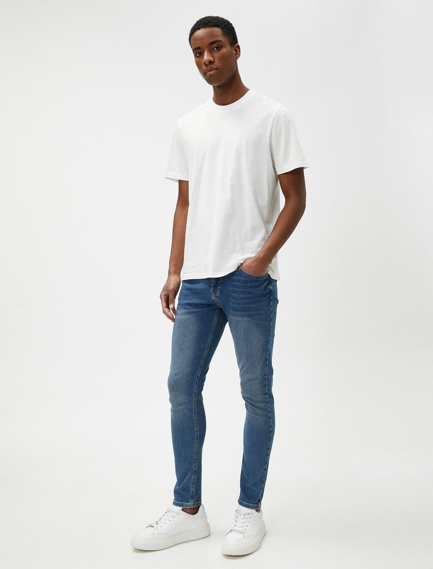   Super Skinny Fit Kot Pantolon - Justin Jean