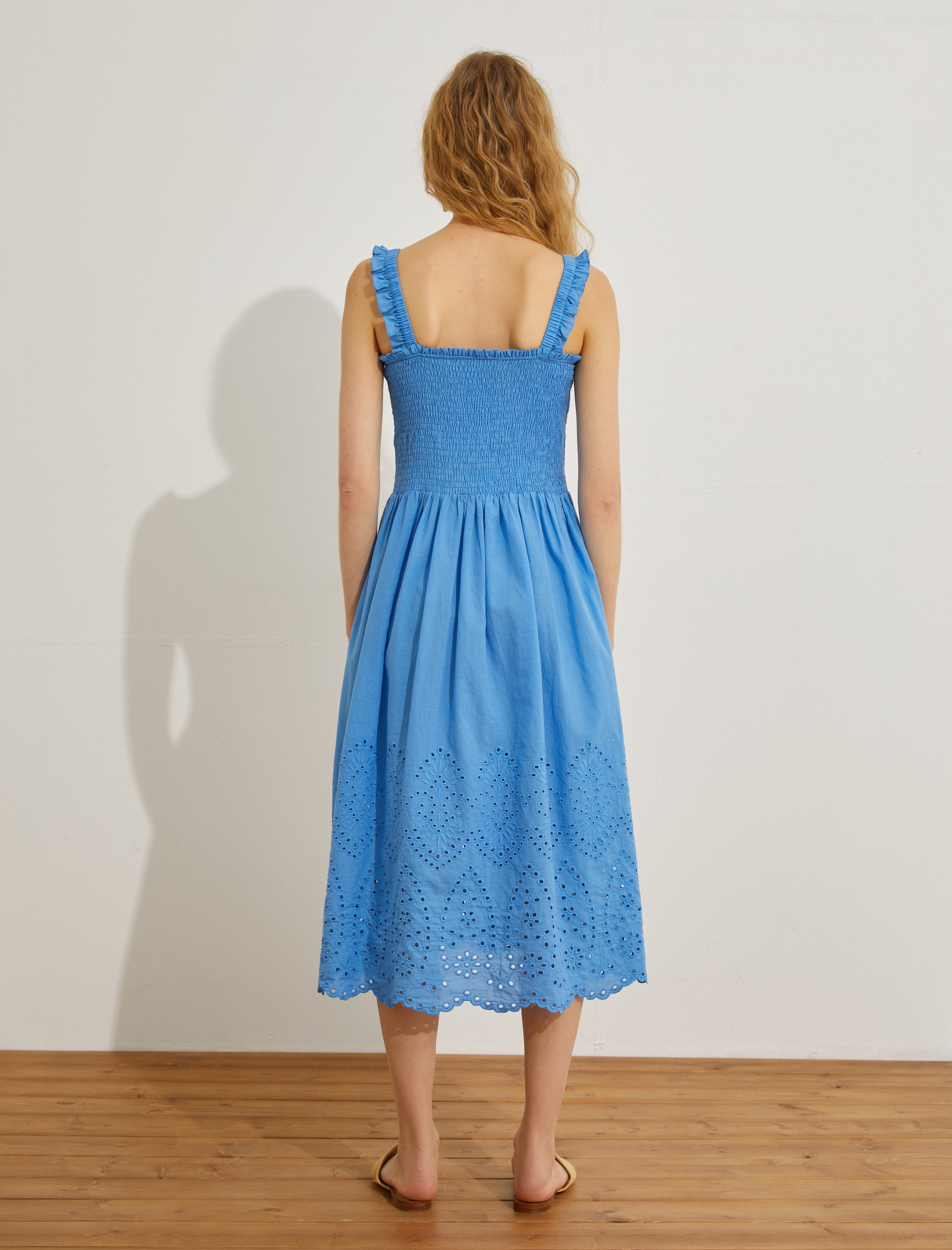   Midi Boy Fisto Elbise Gipeli Askılı