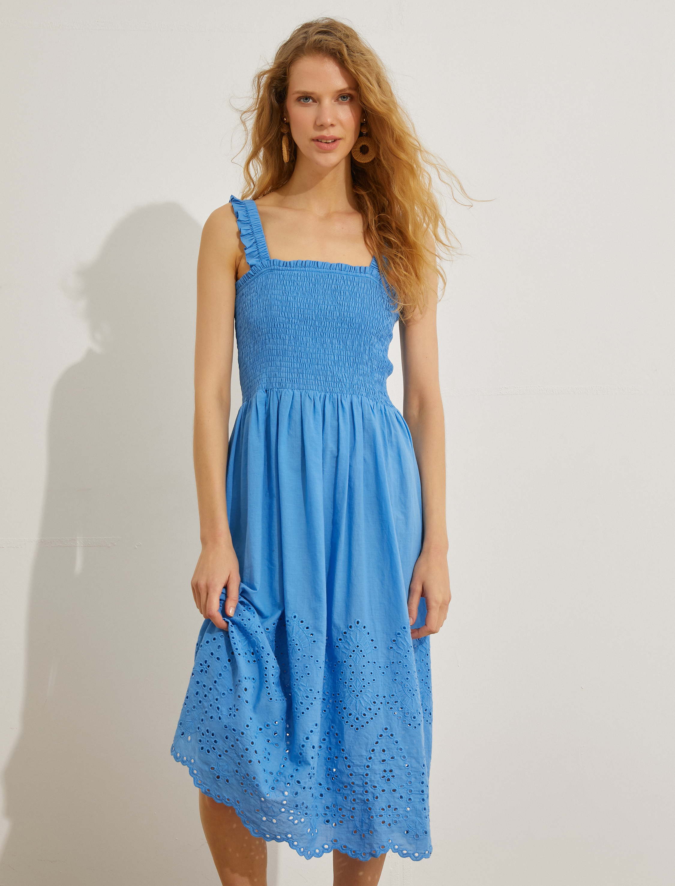   Midi Boy Fisto Elbise Gipeli Askılı