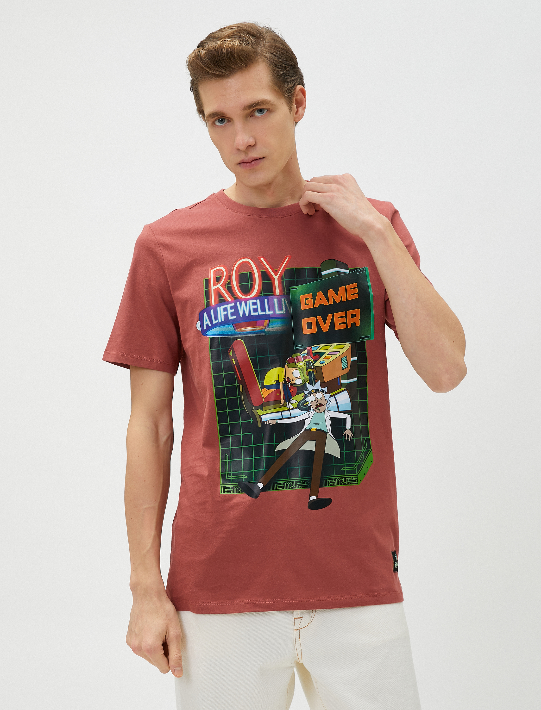   Rick and Morty Tişört Lisanslı Baskılı