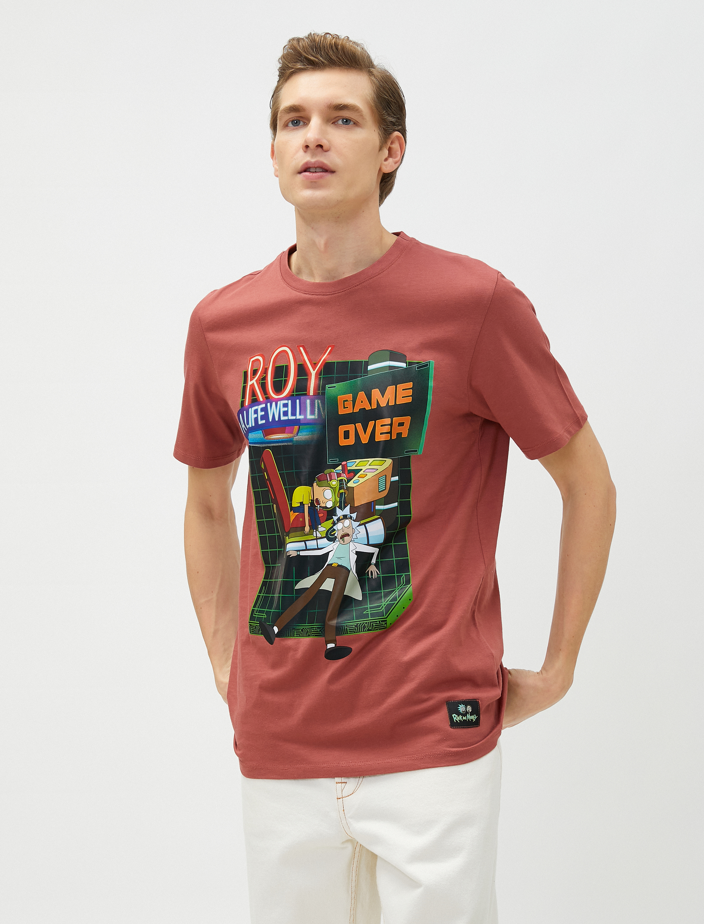   Rick and Morty Tişört Lisanslı Baskılı