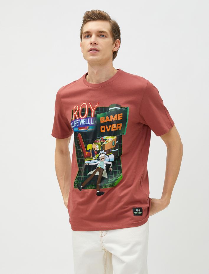  Rick and Morty Tişört Lisanslı Baskılı