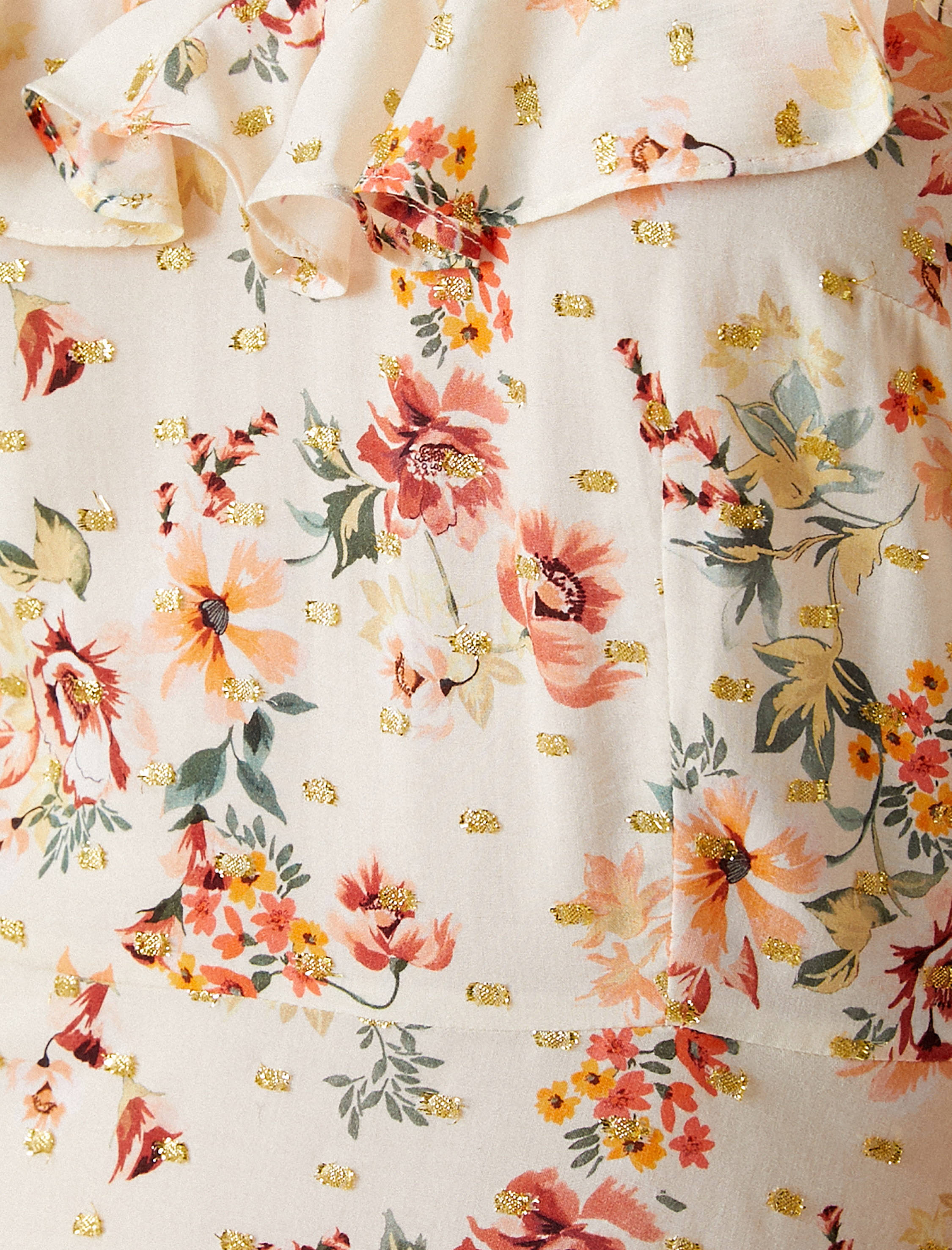   Mini Viskon Elbise Askılı Fırfır Detaylı