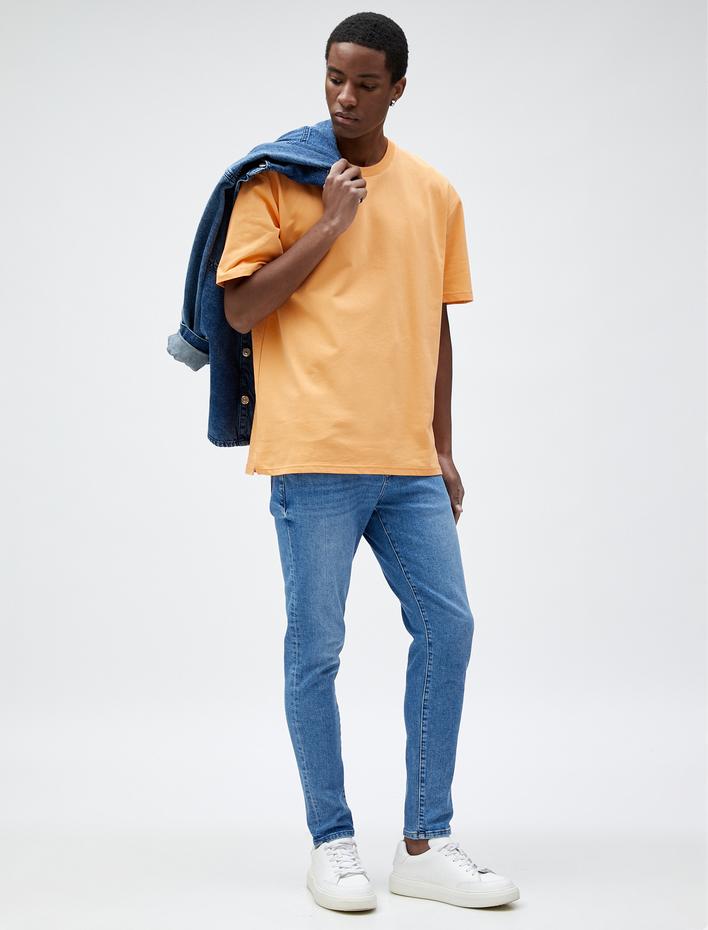  Skinny Fit Kot Pantolon - Michael Jean