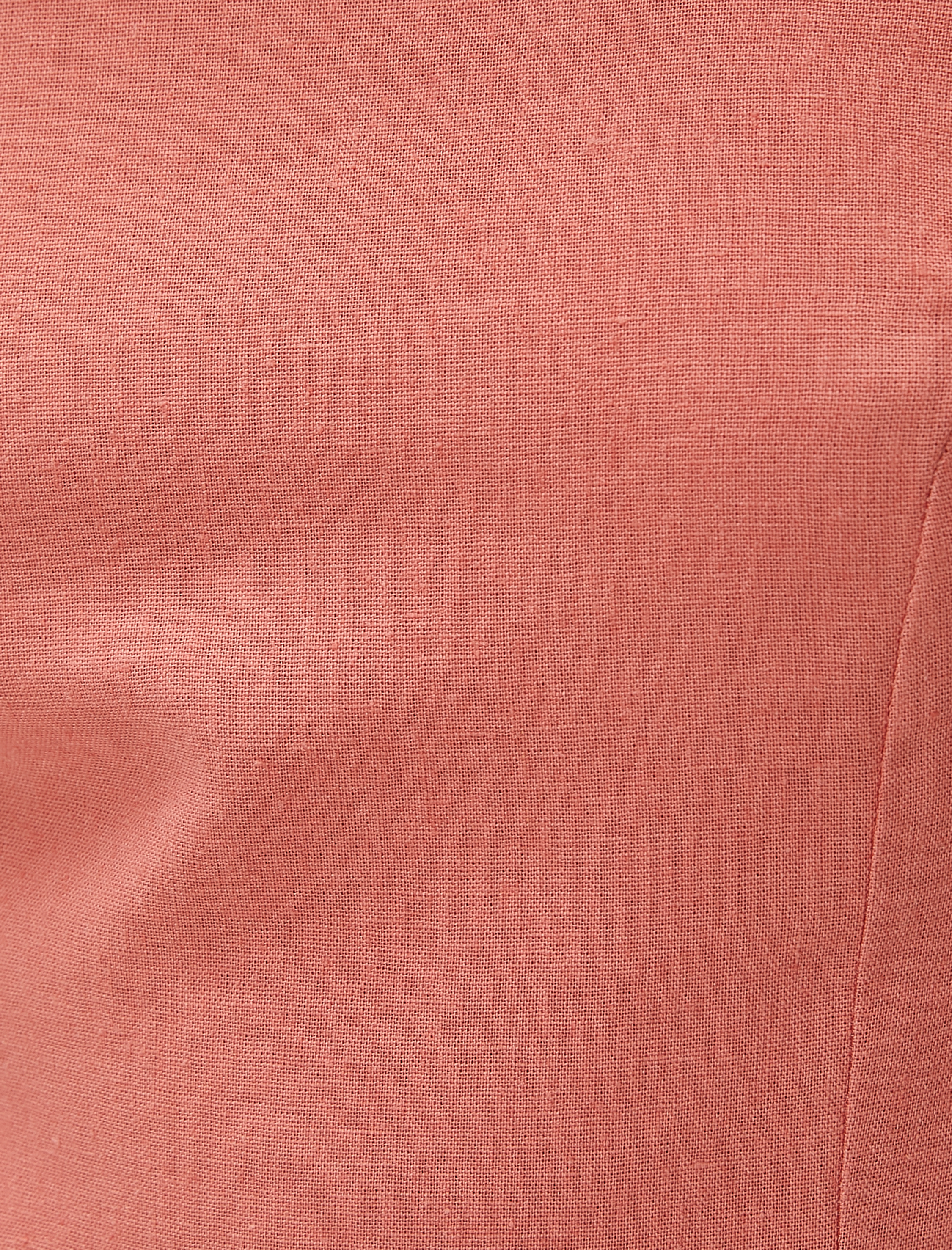   Keten Elbise Mini Halter Yaka