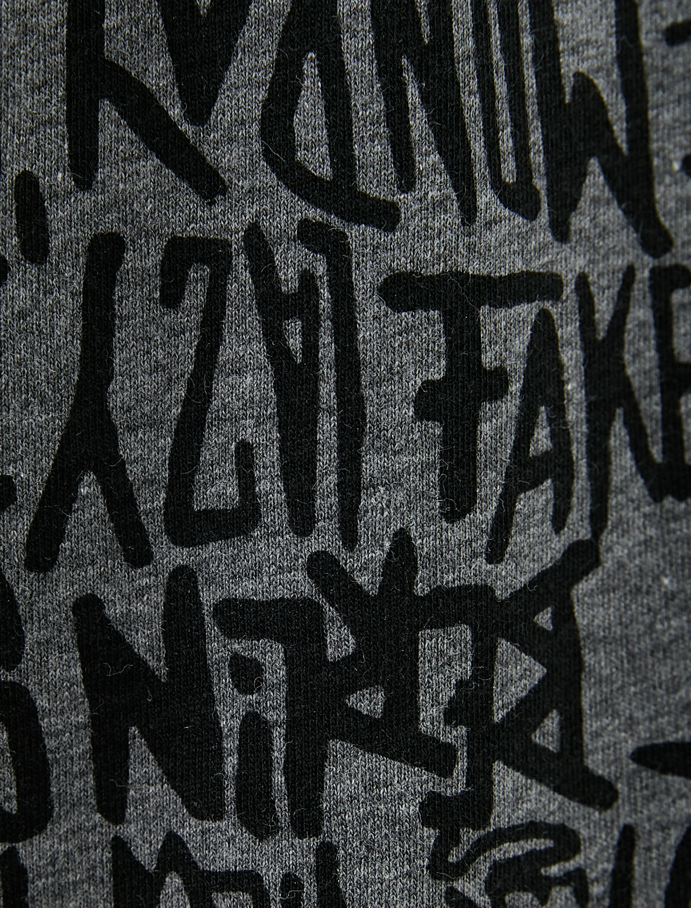   Atlet Geniş Kol Kesimli Slogan Baskılı Bisiklet Yaka