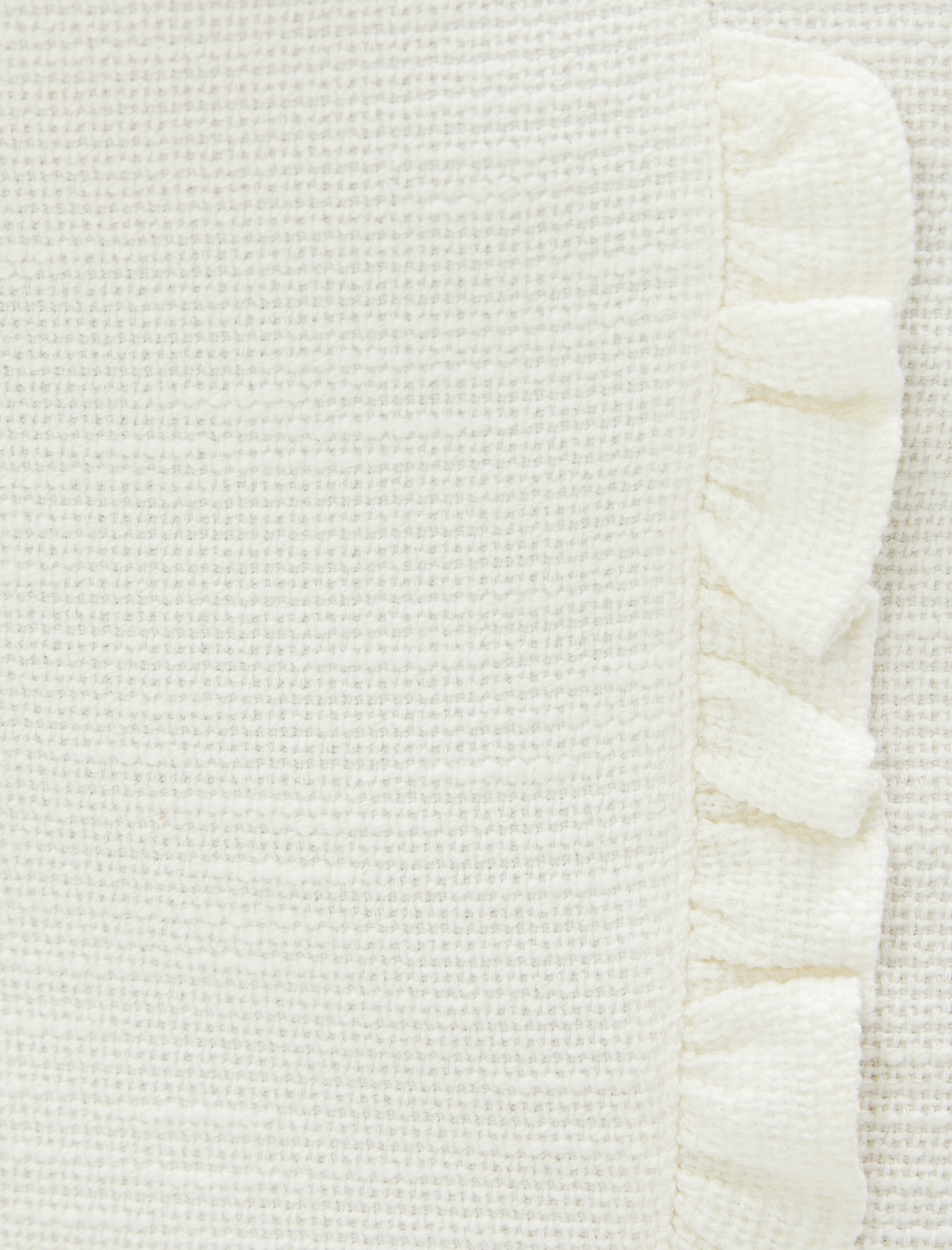 Mini Etek Fırfır Detaylı Asimetrik