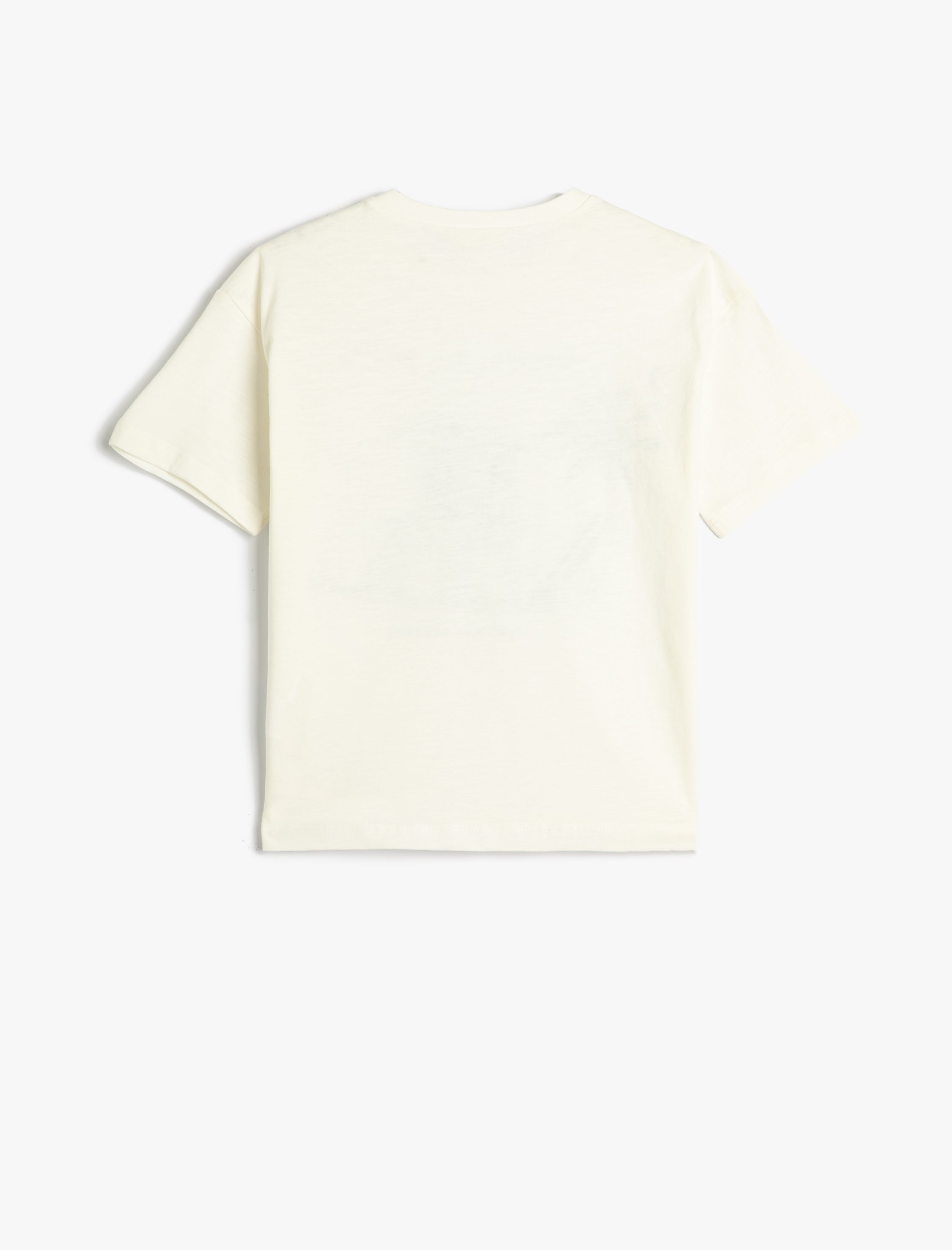  Erkek Çocuk Tişört Baskılı Kısa Kollu Bisiklet Yaka Pamuklu