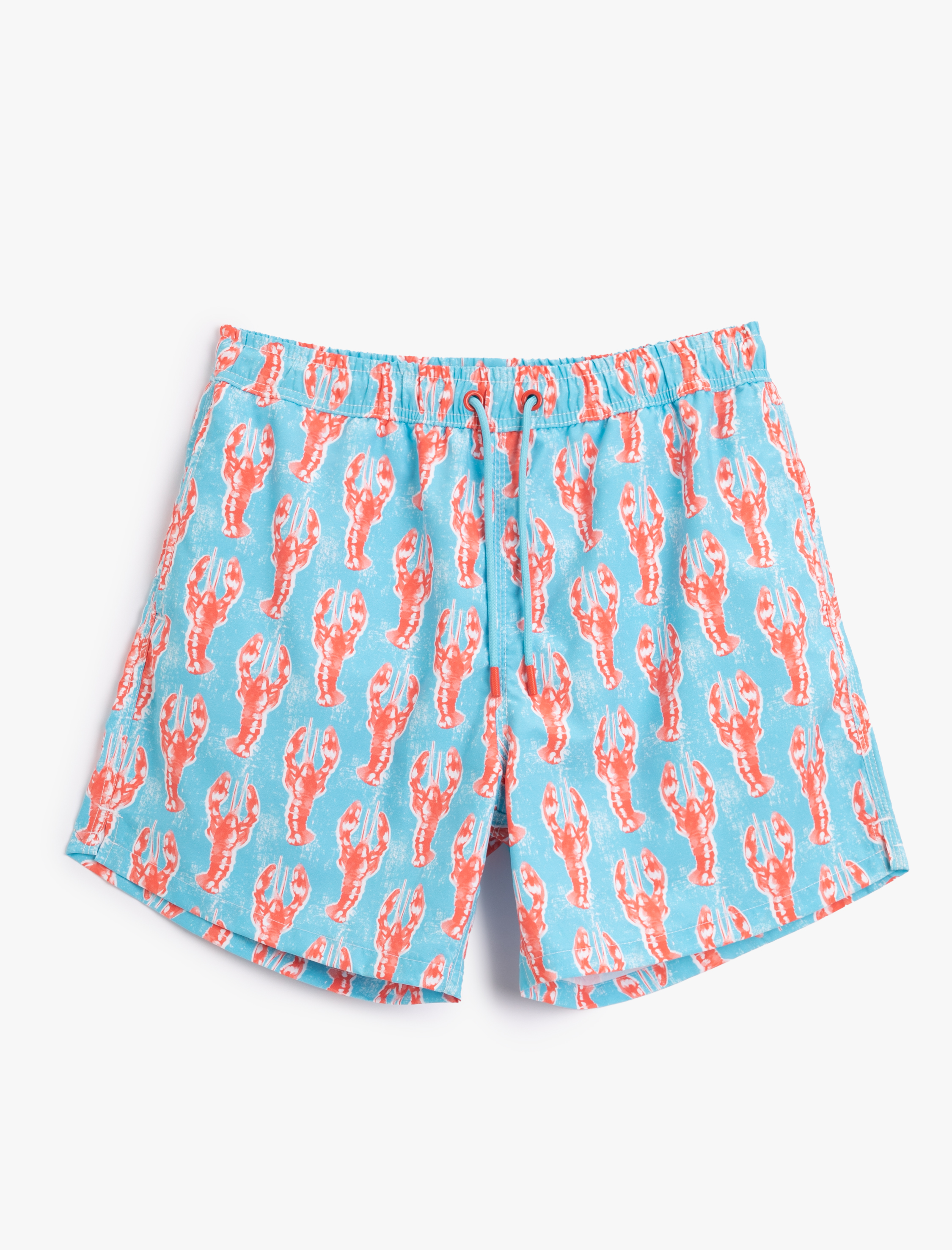   Deniz Şortu Beli Bağcıklı Cep Detaylı