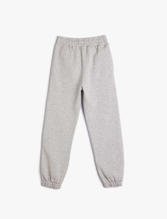 Kız Çocuk Bugs Bunny ve Tweety Jogger Eşofman Altı Şardonlu Cepli