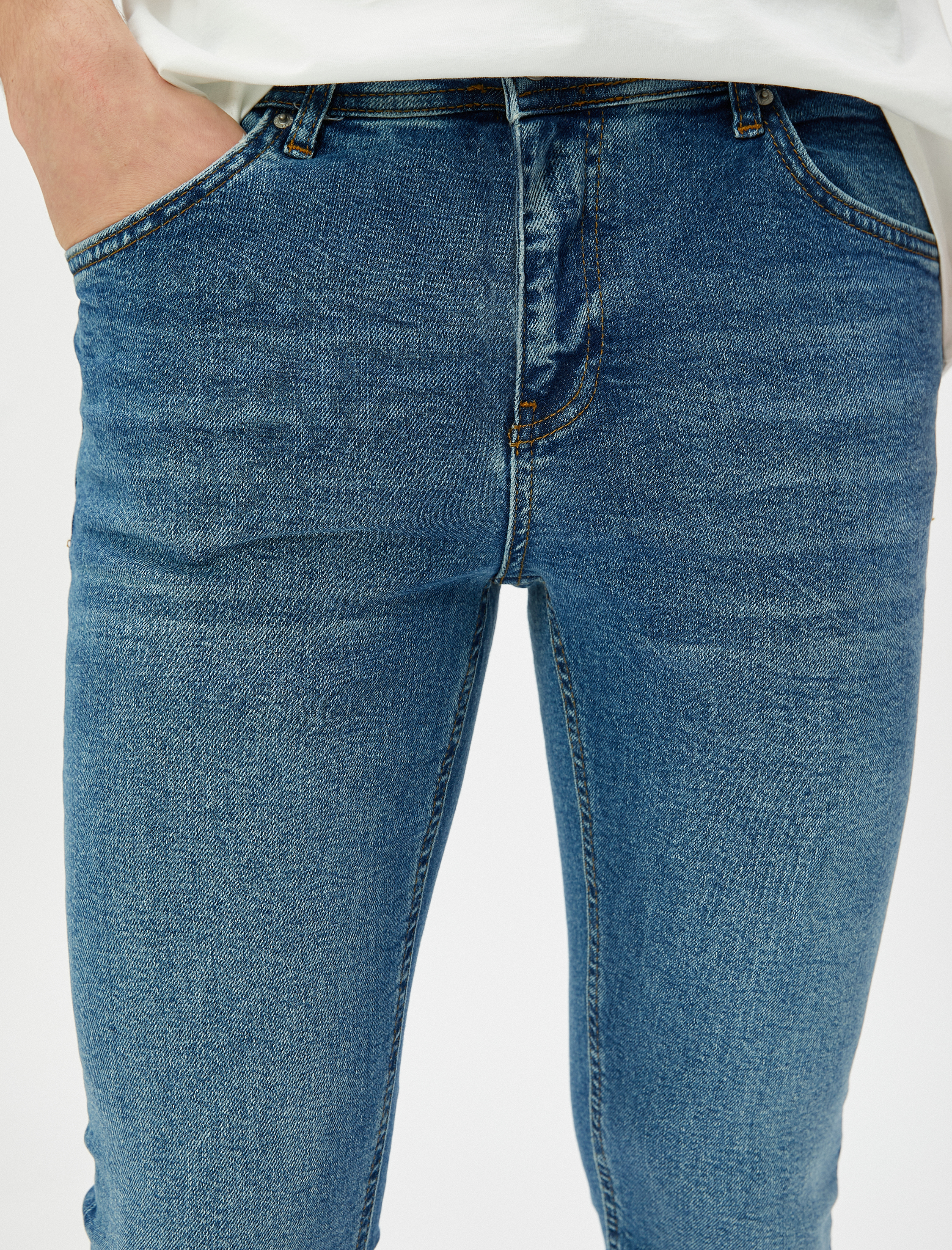   Skinny Fit Kot Pantolon - Michael Jean