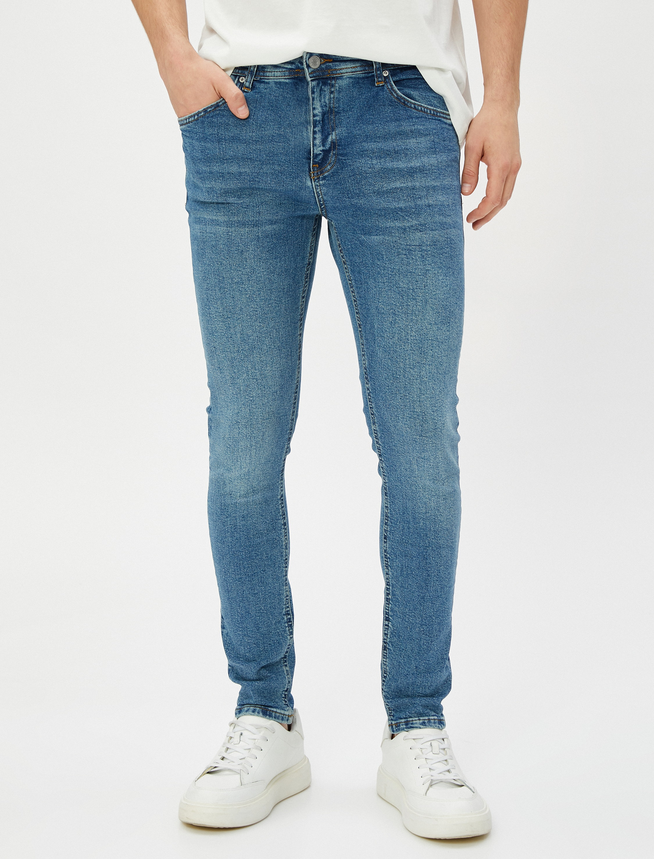   Skinny Fit Kot Pantolon - Michael Jean