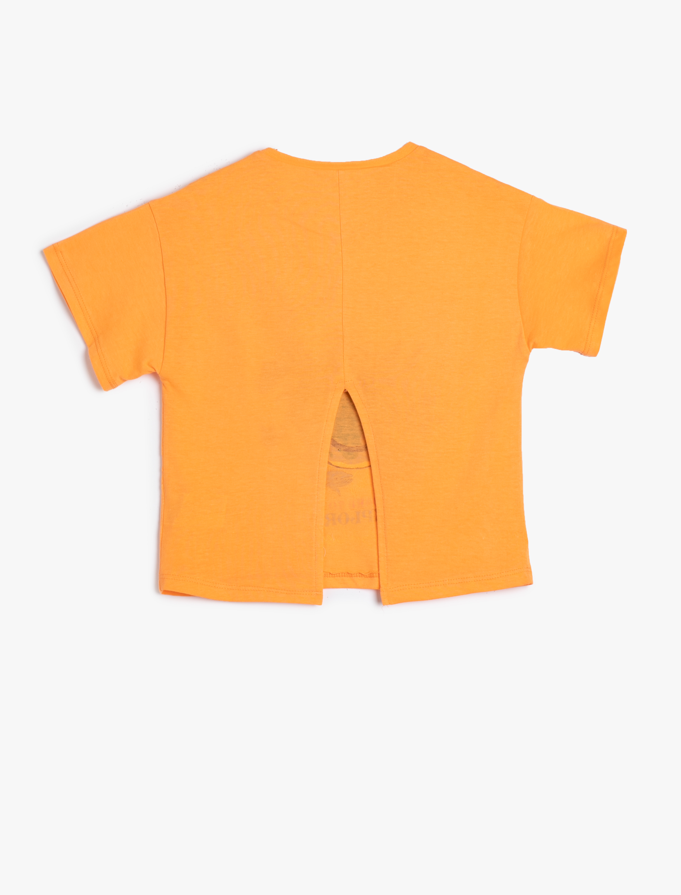  Kız Çocuk SmileyWorld® Lisanslı Tişört Pencere Detaylı Pamuklu