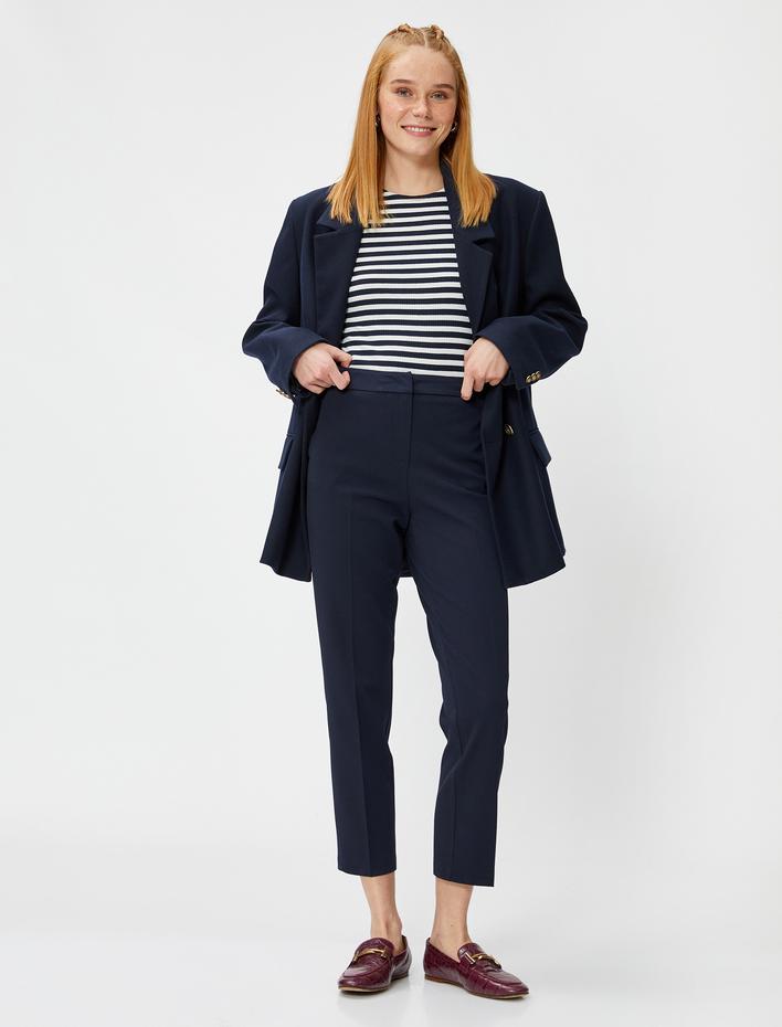  Basic Cigarette Pantolon Slim Fit