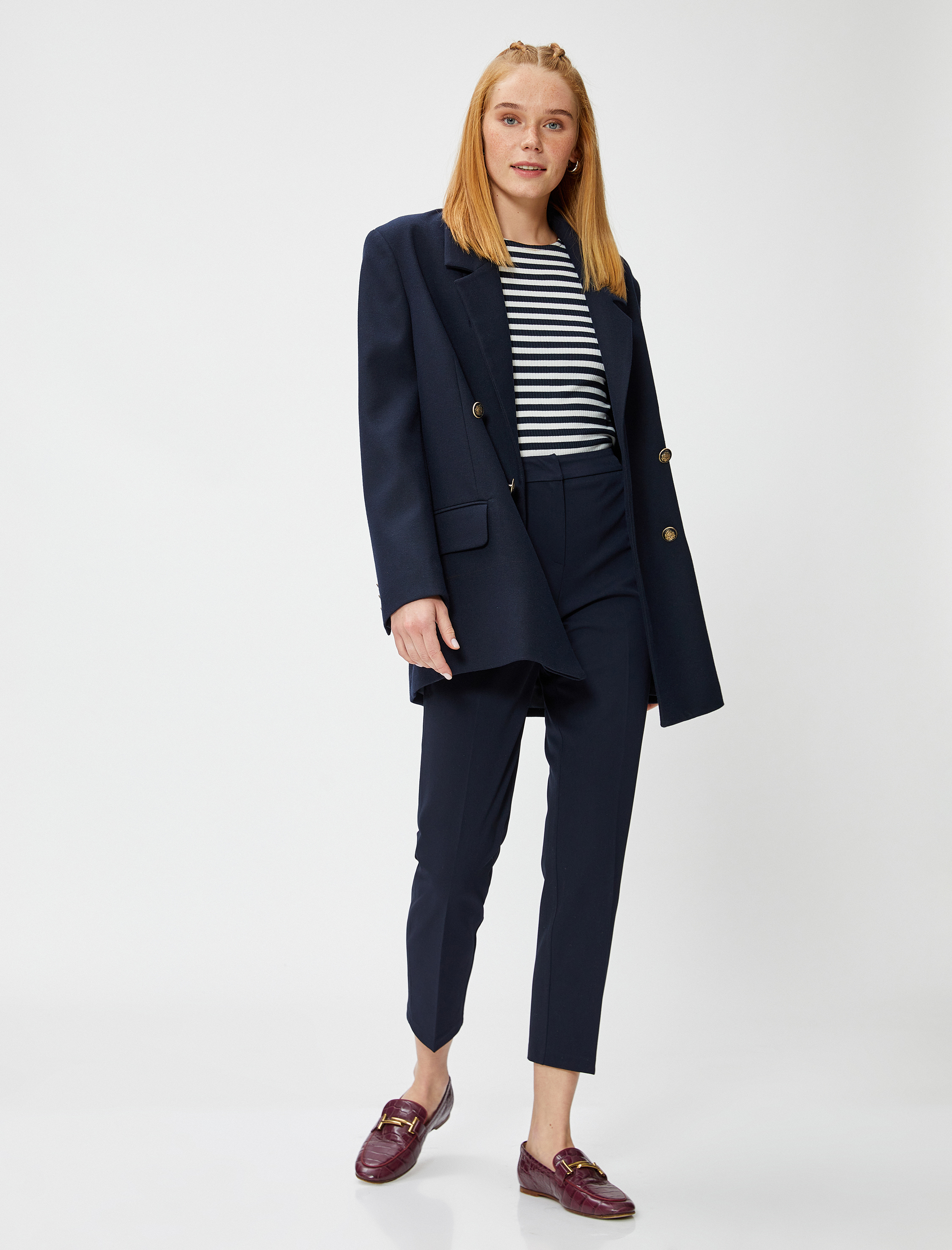   Basic Cigarette Pantolon Slim Fit