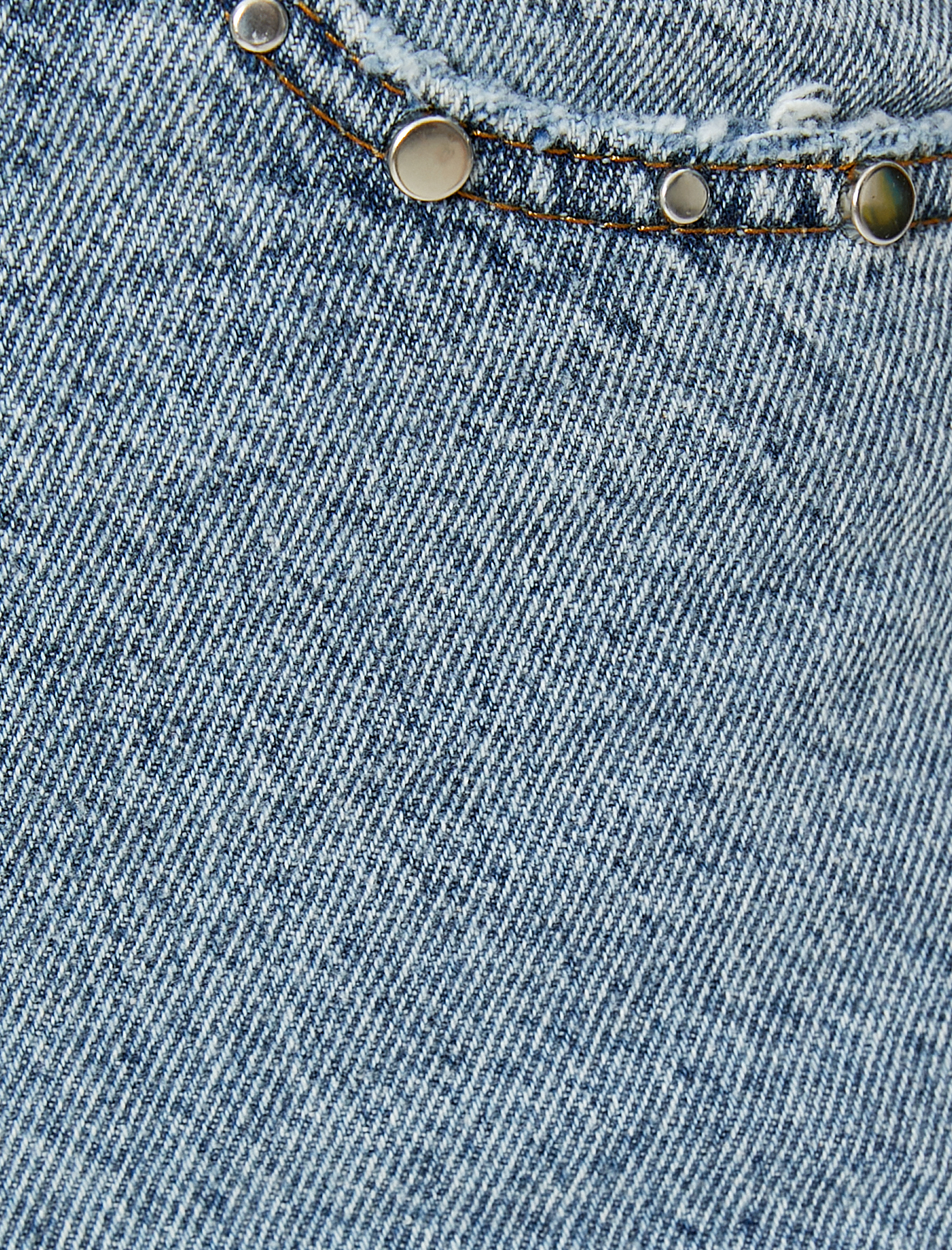 Yüksek Bel Straight Jean Kot Pantolon Crop Paça - Lucy Jean