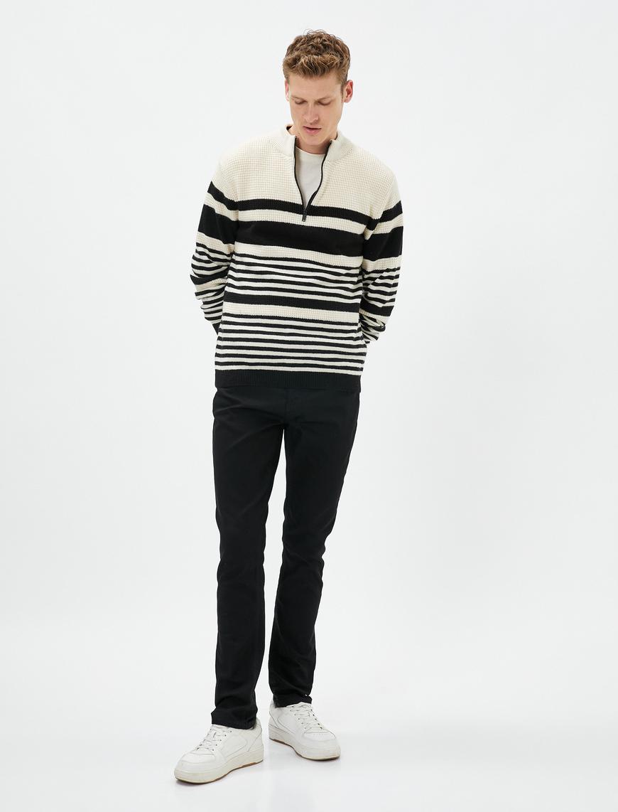   Slim Fit Kot Pantolon - Brad Jean