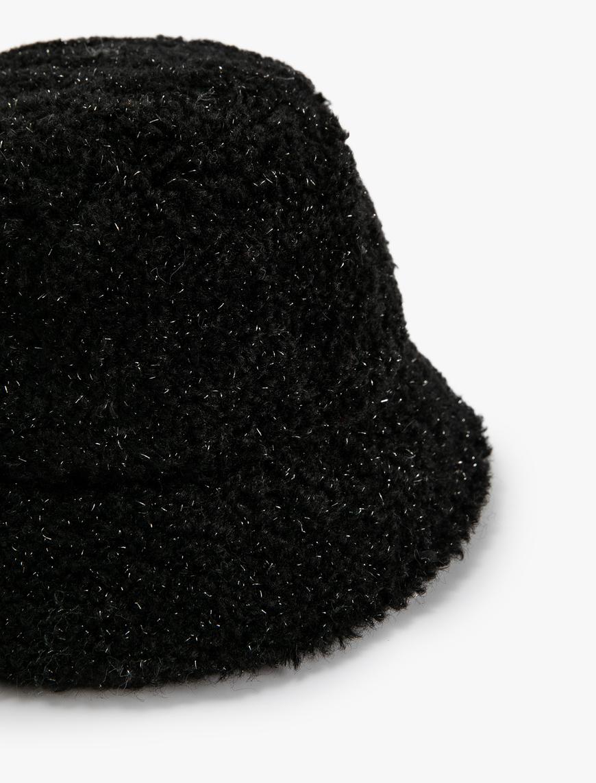  Kadın Peluş Bucket Şapka