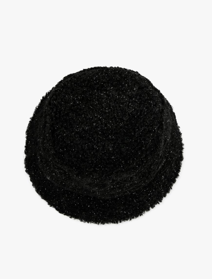  Kadın Peluş Bucket Şapka